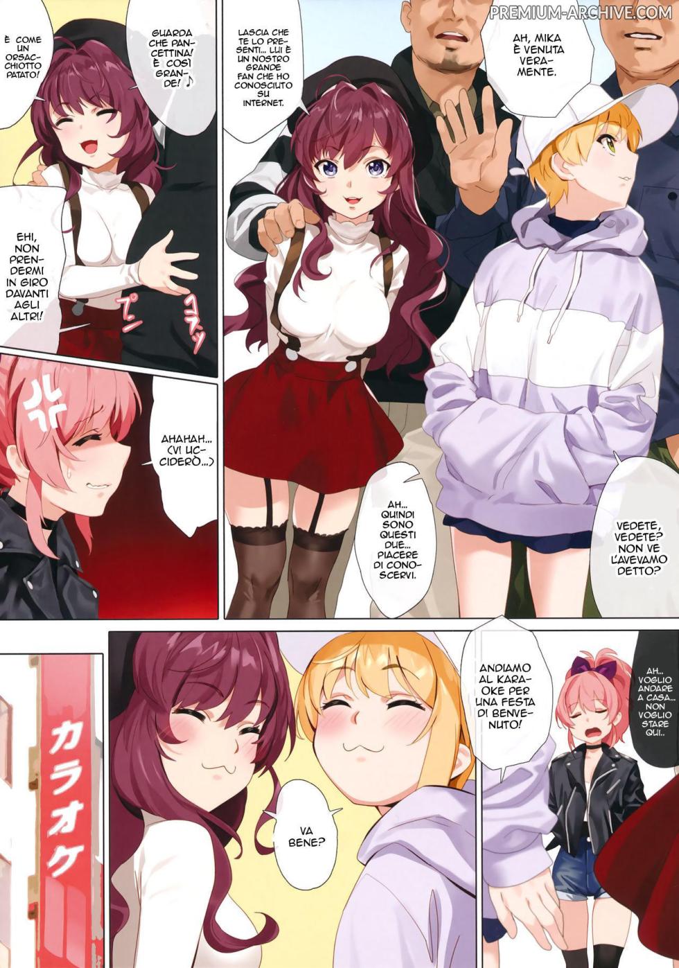 (C93) [OrangeMaru (YD)] Hasamiuchi | Il Trio Estremamente Perverso (THE IDOLM@STER CINDERELLA GIRLS) [Italian] [Decensored] - Page 4