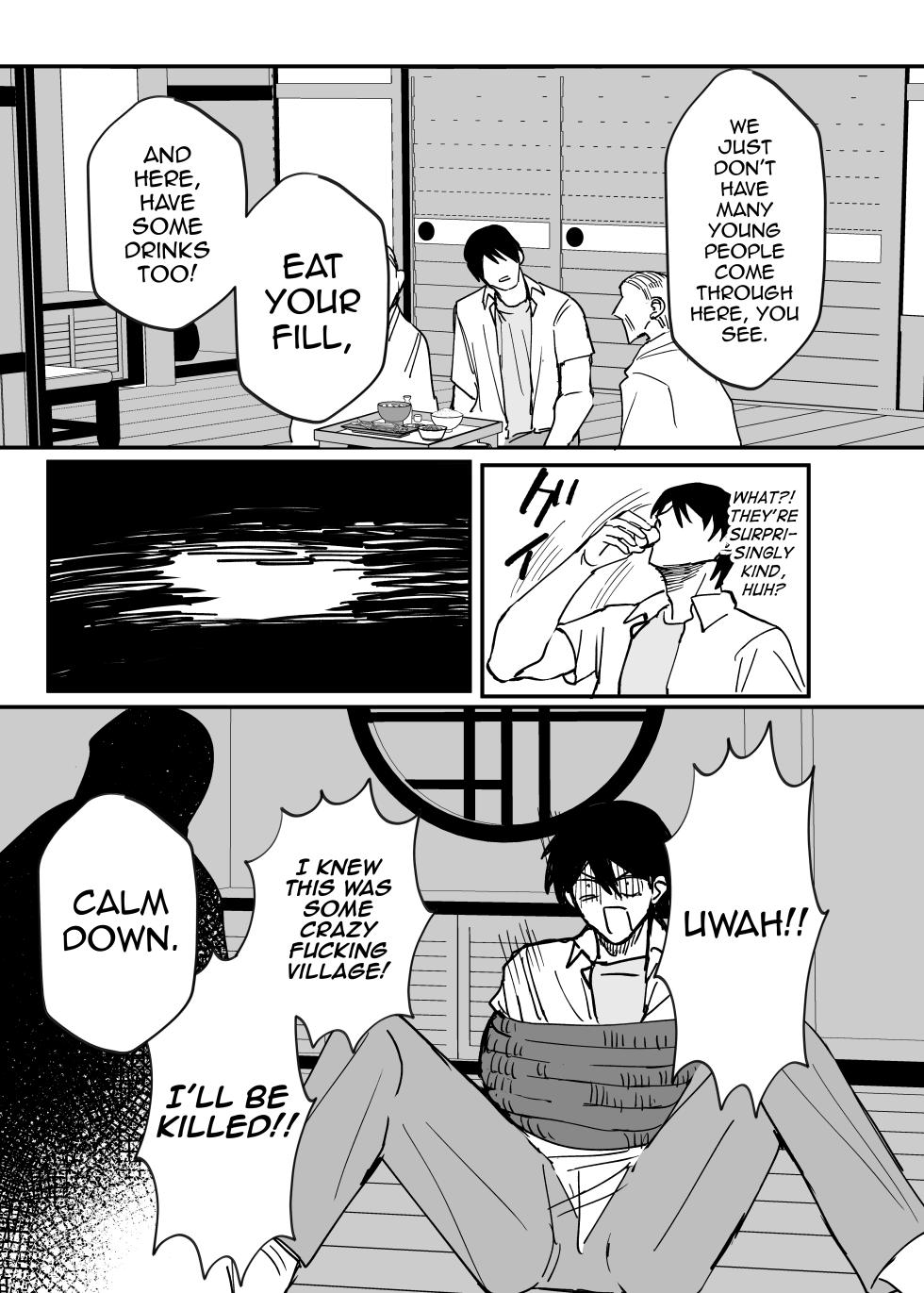 [Utsubokki] Inshuumura Kyousei Mesu Otoko Koubi [English] [mysterymeat3] - Page 5