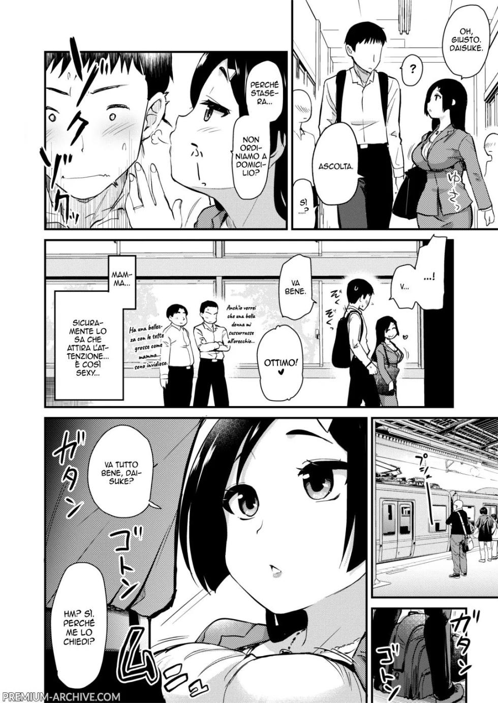 [Shin Hijiridou Honpo (Hijiri Tsukasa)] Atarashiku Dekita Mama ga Ero Sugiru Nichijou. | Vita Quotidiana con la Mamma Sexy [Italian] [Digital] - Page 6