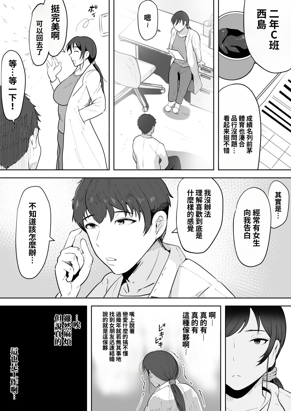[NF-Freak (Si-man)] Hoken no Sensei Shinobu, 37 Sai, K-Cup ~Sei ni Mezameta Toshima no Mesu~ [Chinese] - Page 6