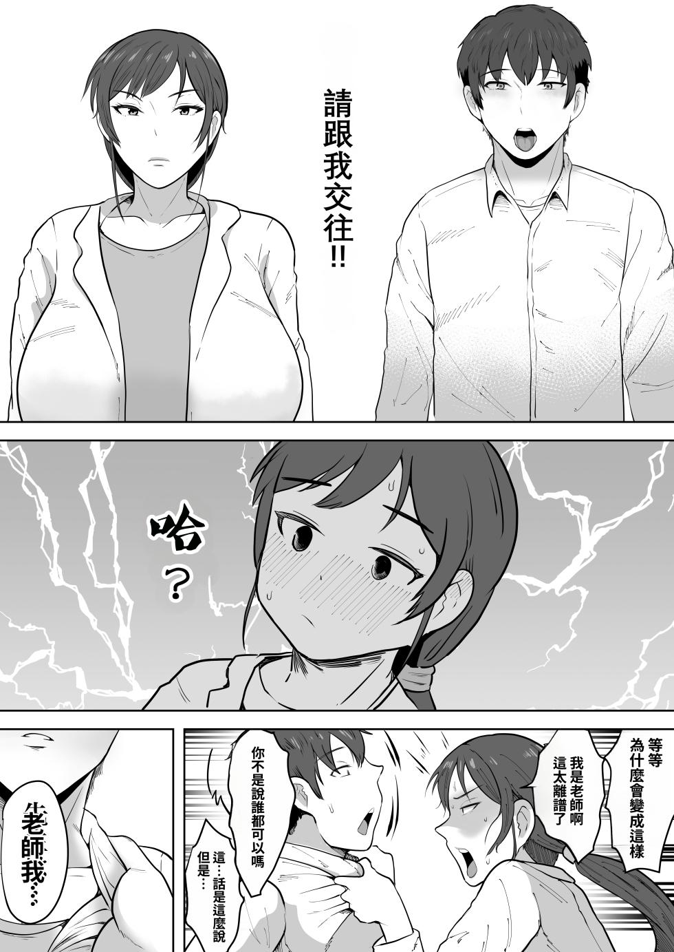 [NF-Freak (Si-man)] Hoken no Sensei Shinobu, 37 Sai, K-Cup ~Sei ni Mezameta Toshima no Mesu~ [Chinese] - Page 8