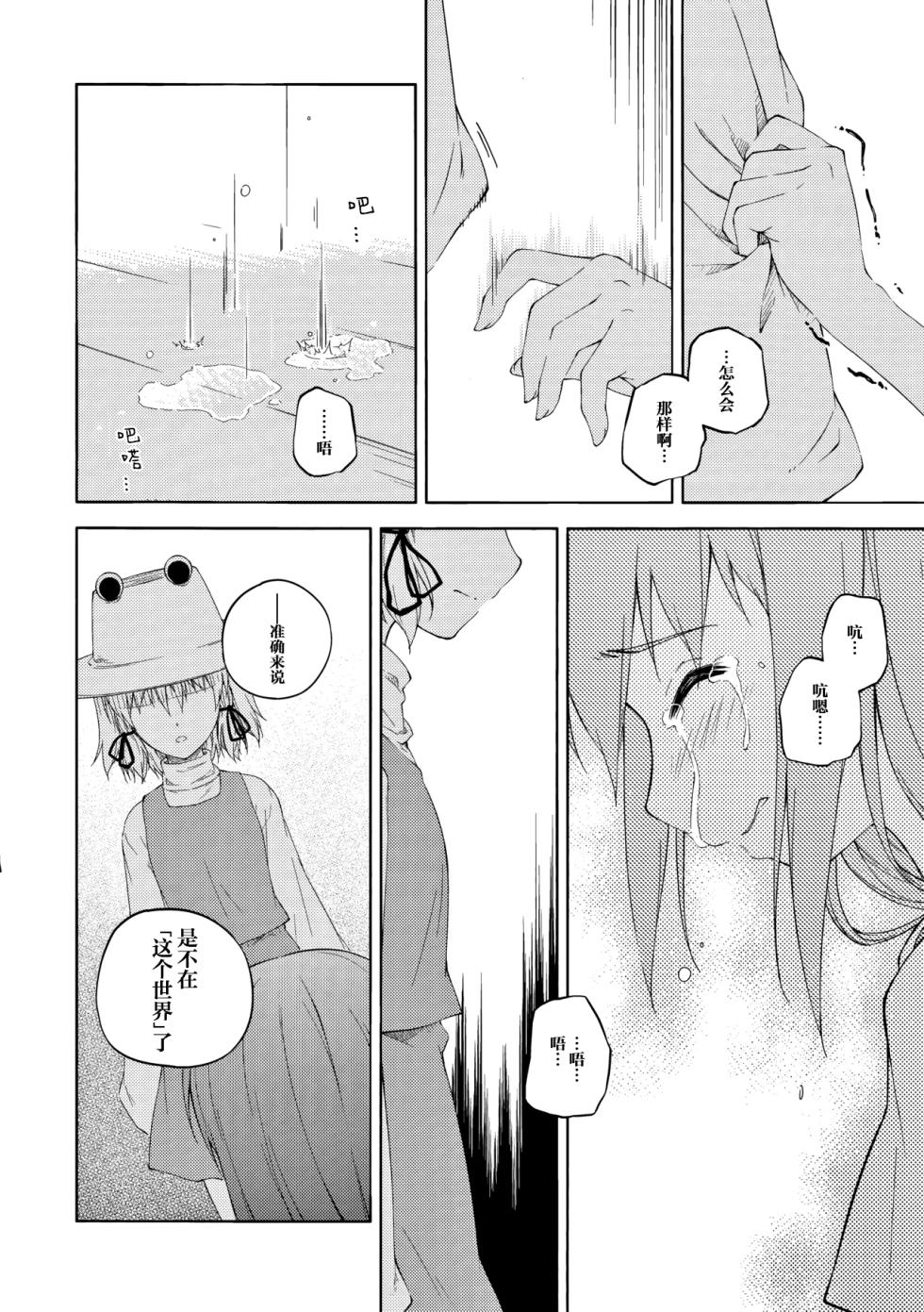 (Reitaisai 8) [Takoyaki-batake (Takoyaki)] Watashi Dake no Shinkou (Touhou Project) [Chinese] [雾雨万事屋汉化组] - Page 27