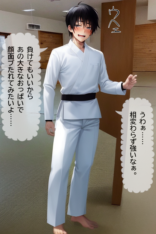 [Kyusyu Drain] Sakunyū chichi kari kyōsei hin'nyū-ka ~ shibori torareru go jiman oppai [AI Generated] - Page 14