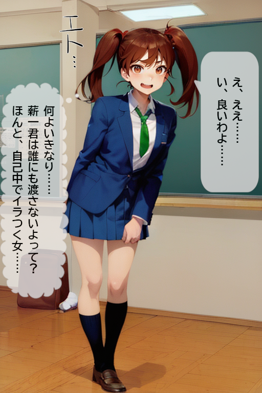 [Kyusyu Drain] Sakunyū chichi kari kyōsei hin'nyū-ka ~ shibori torareru go jiman oppai [AI Generated] - Page 21