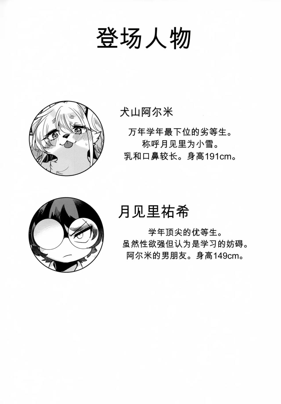 (けもケット13) [さんぐりあ (ざくろ、まじかるクソ牝馬)] ビリワンコ（闲的没事干AI翻译） - Page 2