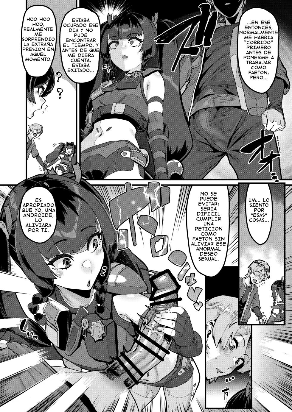 [HBO (Henkuma)] Kojin Houmonda yo Qingyi-san | Es una visita personal, Qingyi-san (Zenless Zone Zero) [Spanish] [Digital] - Page 6