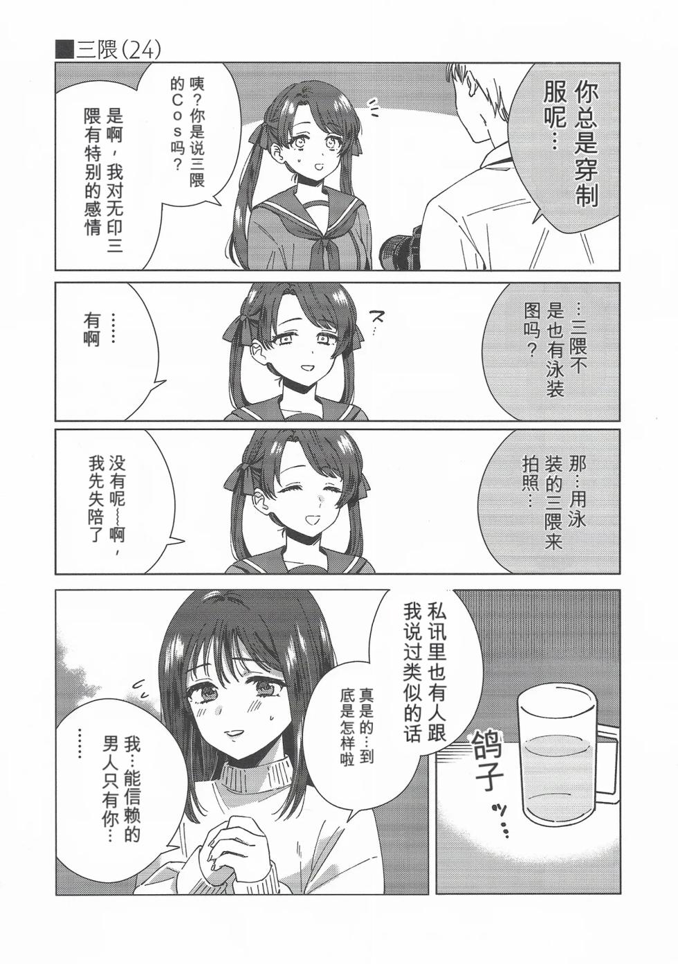 (C107) [3260 (Saburou)] Cosplayer Night Soushuuhen (Kantai Collection -KanColle-) [Chinese] - Page 23