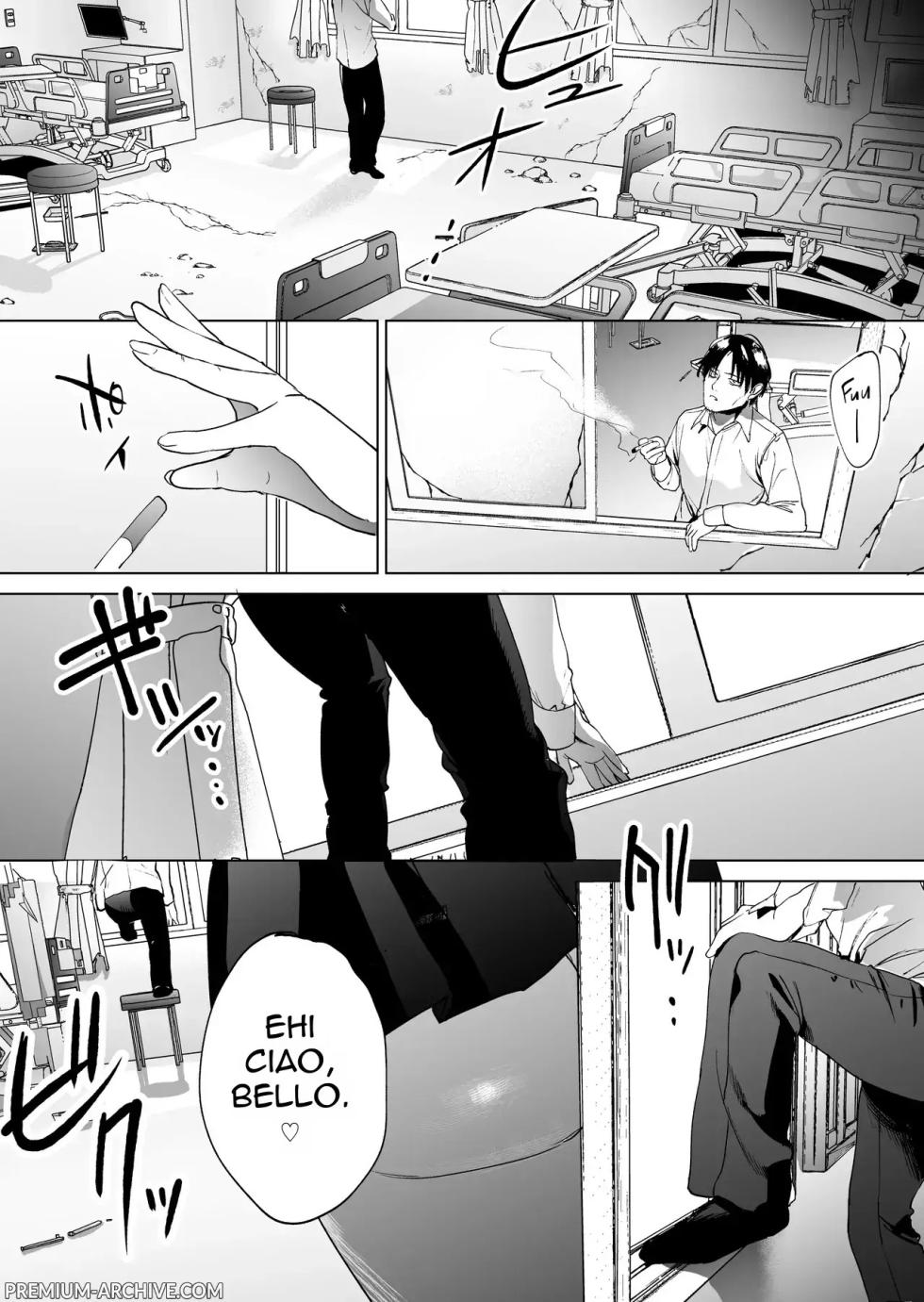 [Manmaya (Same Manma)] Jinsei Shuuryou 5-byou Mae Nazo JK ni Kuwareru | Divorato da una Misteriosa Liceale 5 Secondi Prima di Dire Addio alla mia Vita [Italian] [Digital] - Page 2