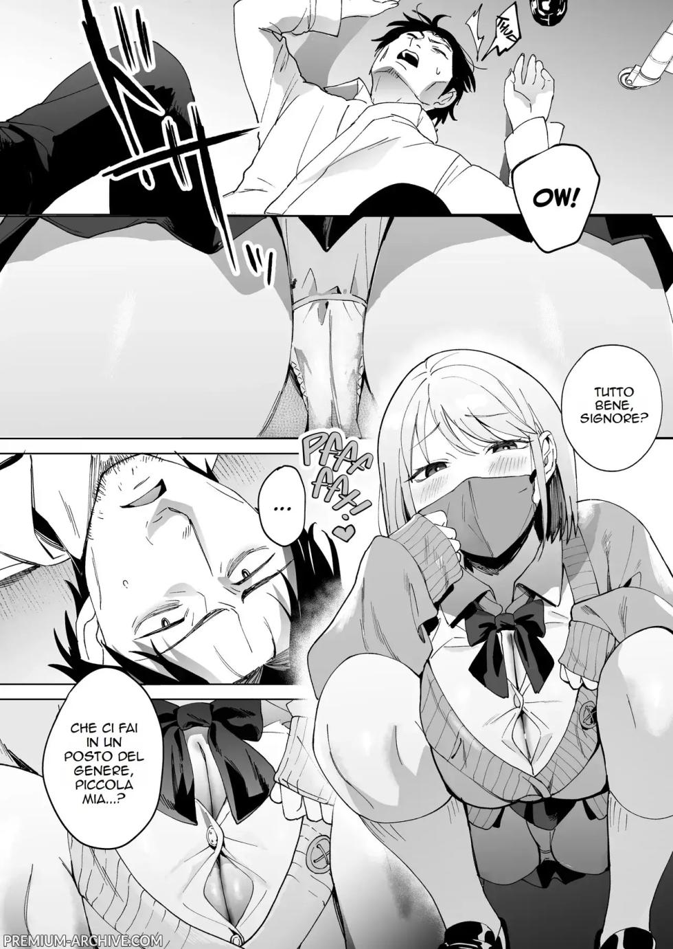 [Manmaya (Same Manma)] Jinsei Shuuryou 5-byou Mae Nazo JK ni Kuwareru | Divorato da una Misteriosa Liceale 5 Secondi Prima di Dire Addio alla mia Vita [Italian] [Digital] - Page 3