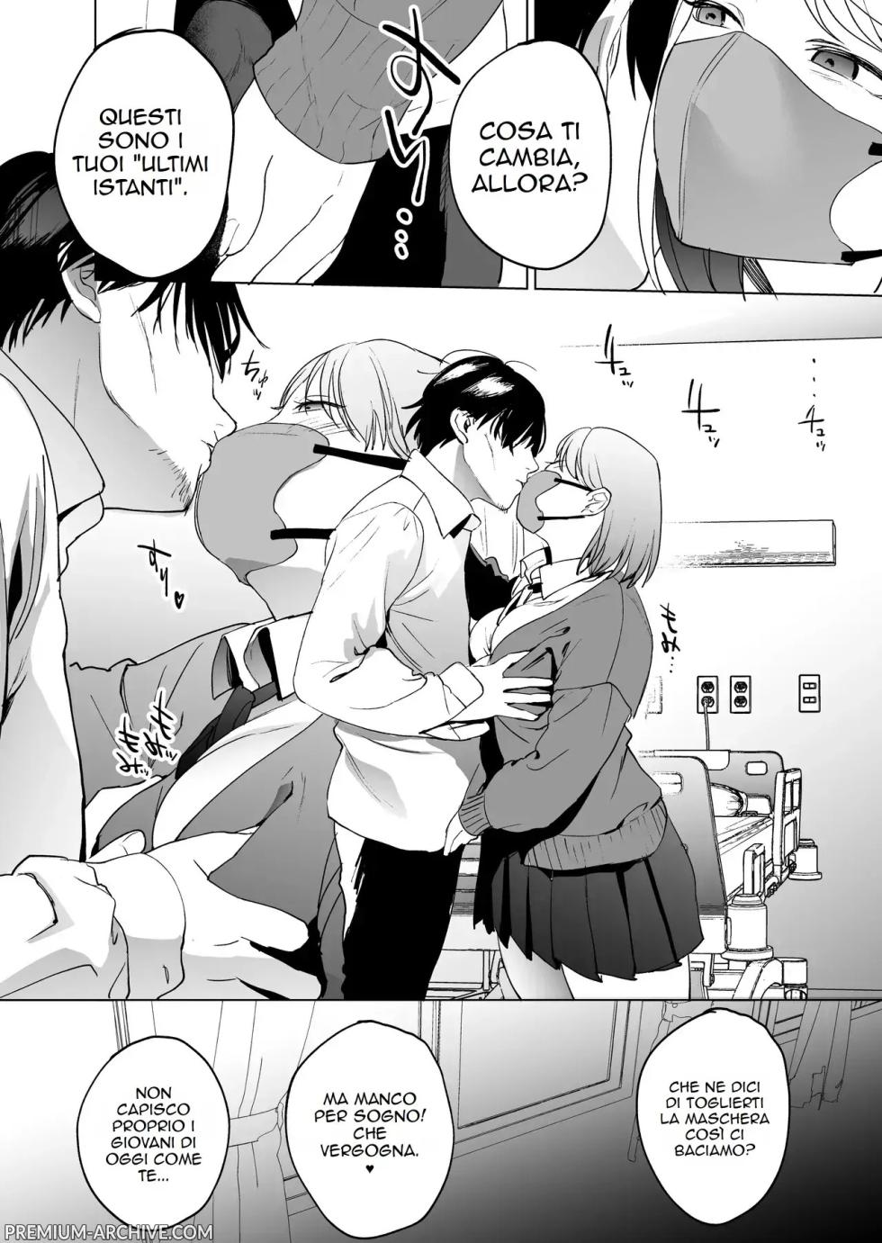 [Manmaya (Same Manma)] Jinsei Shuuryou 5-byou Mae Nazo JK ni Kuwareru | Divorato da una Misteriosa Liceale 5 Secondi Prima di Dire Addio alla mia Vita [Italian] [Digital] - Page 7