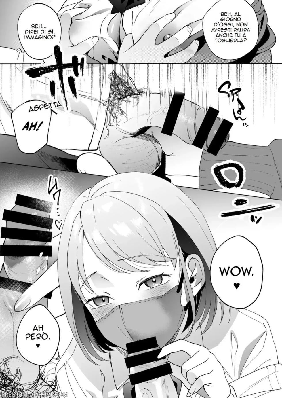 [Manmaya (Same Manma)] Jinsei Shuuryou 5-byou Mae Nazo JK ni Kuwareru | Divorato da una Misteriosa Liceale 5 Secondi Prima di Dire Addio alla mia Vita [Italian] [Digital] - Page 8