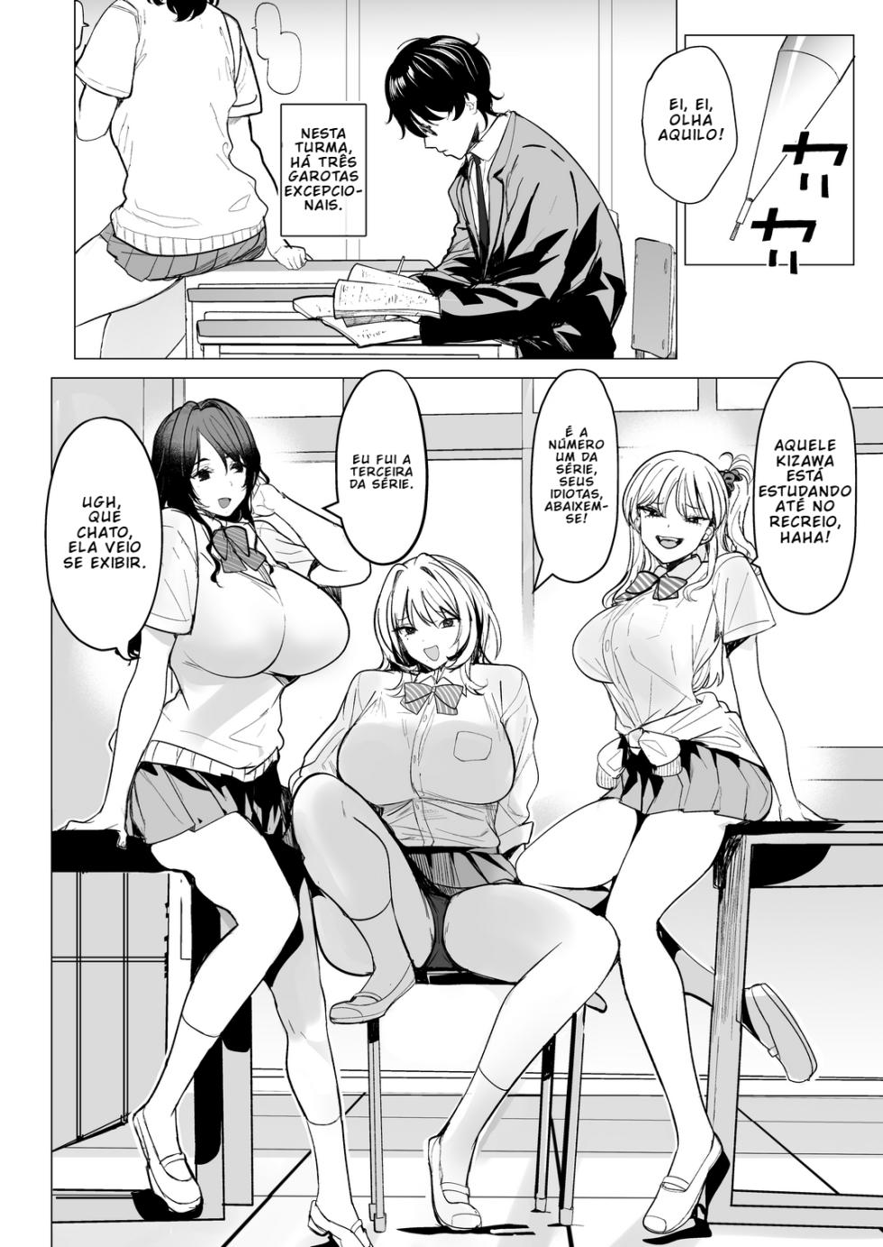 [AMAYADORI+ (Harenochiame)] Kuzu Onna o Kau [Portuguese-BR] [BLACKSUB] [Digital] - Page 4