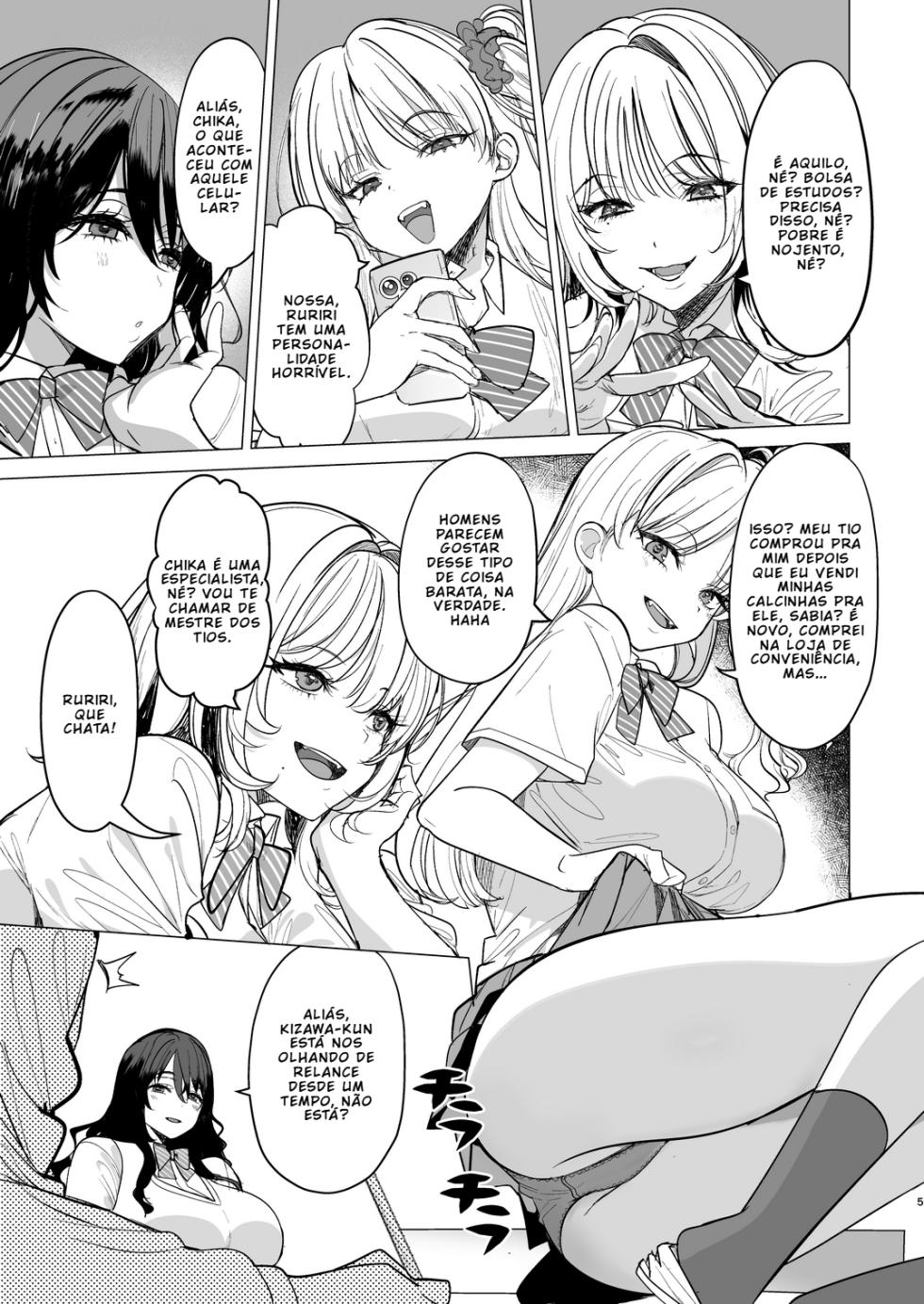 [AMAYADORI+ (Harenochiame)] Kuzu Onna o Kau [Portuguese-BR] [BLACKSUB] [Digital] - Page 5