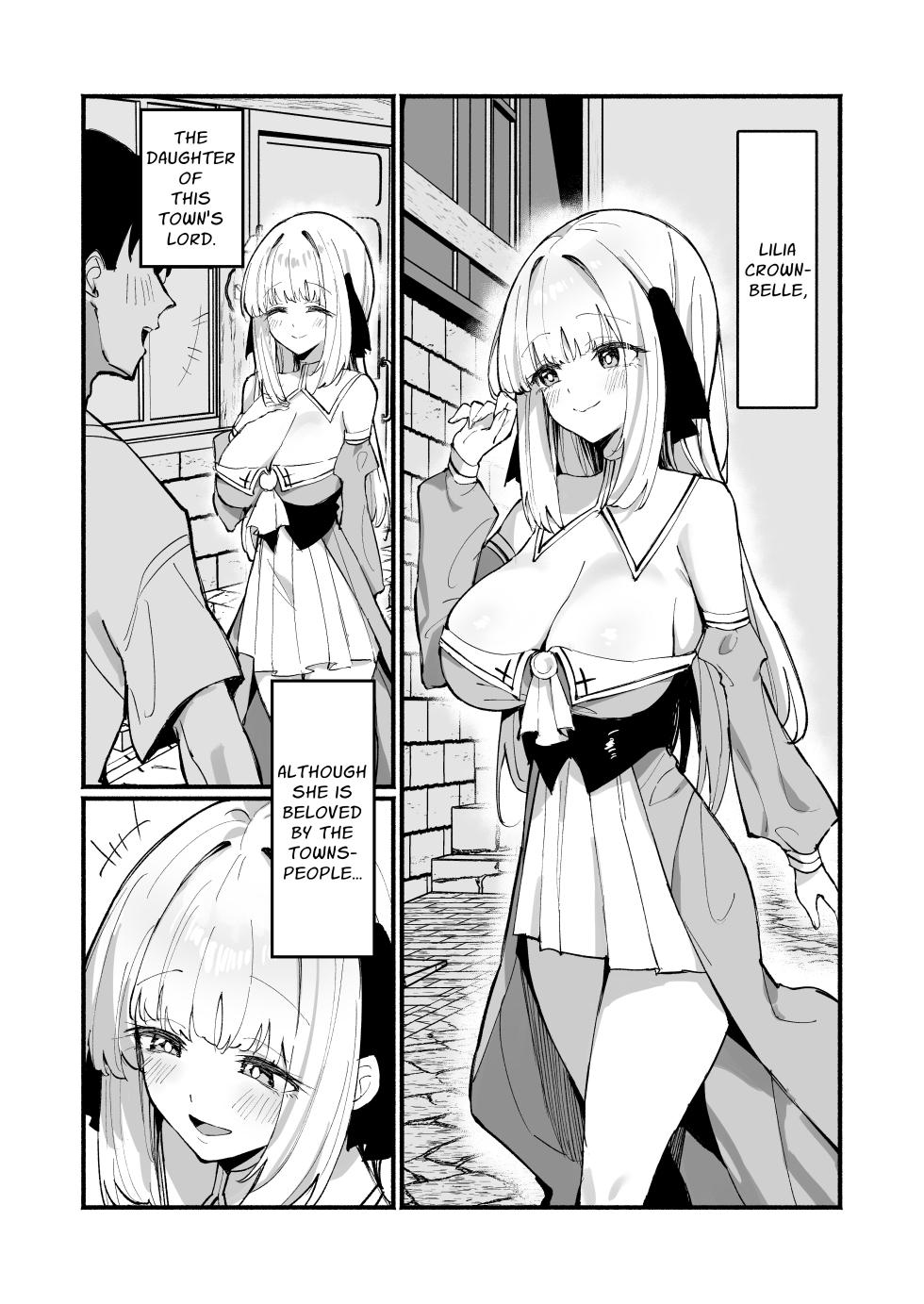 [Unahouse (Unacchi)] Ojou-sama Kanzen Haiboku. 2 ~Otoko-tachi no Akogareno Kizoku Musume ga, Itsu demo Kainushi Chinpo o Ukeireru You ni naru made~ | TOTAL DEFEAT 2 ~preciously raised noble family daughter begs for commoner dick~ [English] {Penguin Piper} [Digital] - Page 2