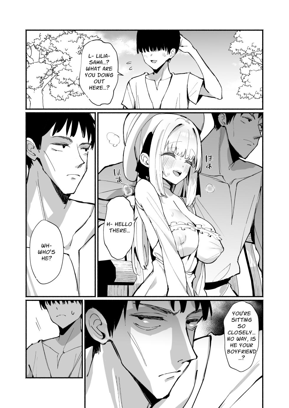 [Unahouse (Unacchi)] Ojou-sama Kanzen Haiboku. 2 ~Otoko-tachi no Akogareno Kizoku Musume ga, Itsu demo Kainushi Chinpo o Ukeireru You ni naru made~ | TOTAL DEFEAT 2 ~preciously raised noble family daughter begs for commoner dick~ [English] {Penguin Piper} [Digital] - Page 13