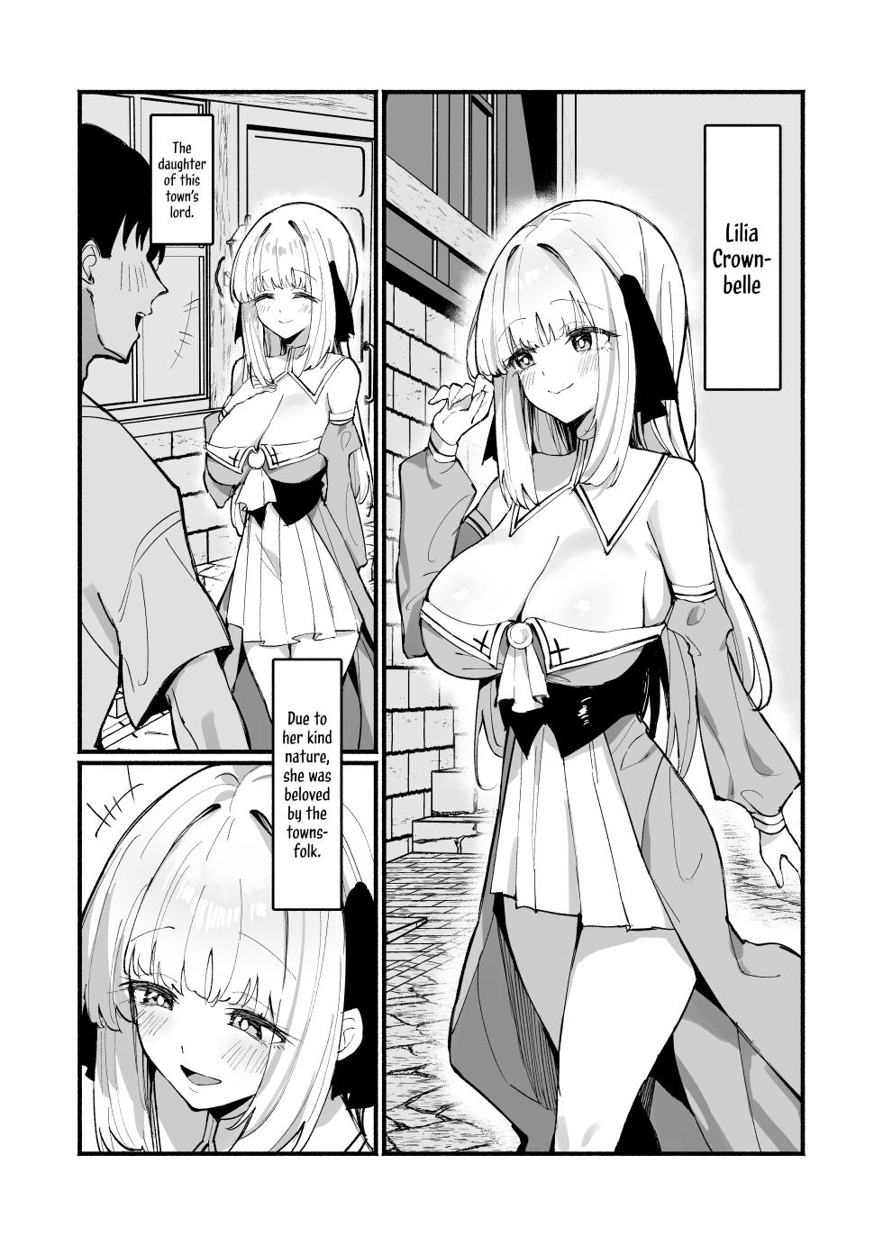 [Unahouse (Unacchi)] Ojou-sama Kanzen Haiboku. 2 ~Otoko-tachi no Akogareno Kizoku Musume ga, Itsu demo Kainushi Chinpo o Ukeireru You ni naru made~ | Noble Lady's Total Defeat 2 ~ The object of men's desires, a noblewoman learns to accept her master's cock, anywhere, anytime. [English] [Digital] - Page 2