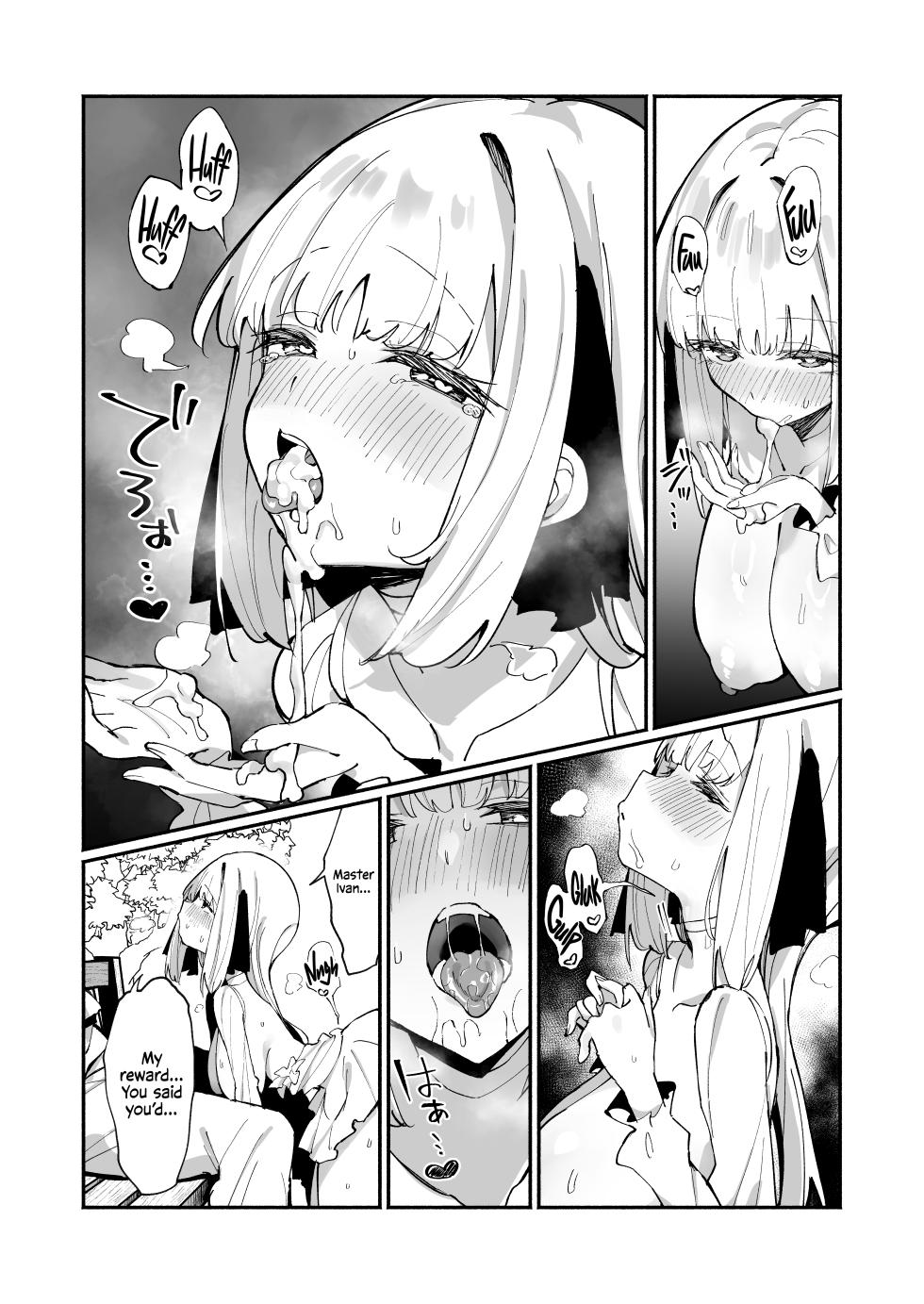 [Unahouse (Unacchi)] Ojou-sama Kanzen Haiboku. 2 ~Otoko-tachi no Akogareno Kizoku Musume ga, Itsu demo Kainushi Chinpo o Ukeireru You ni naru made~ | Noble Lady's Total Defeat 2 ~ The object of men's desires, a noblewoman learns to accept her master's cock, anywhere, anytime. [English] [Digital] - Page 23