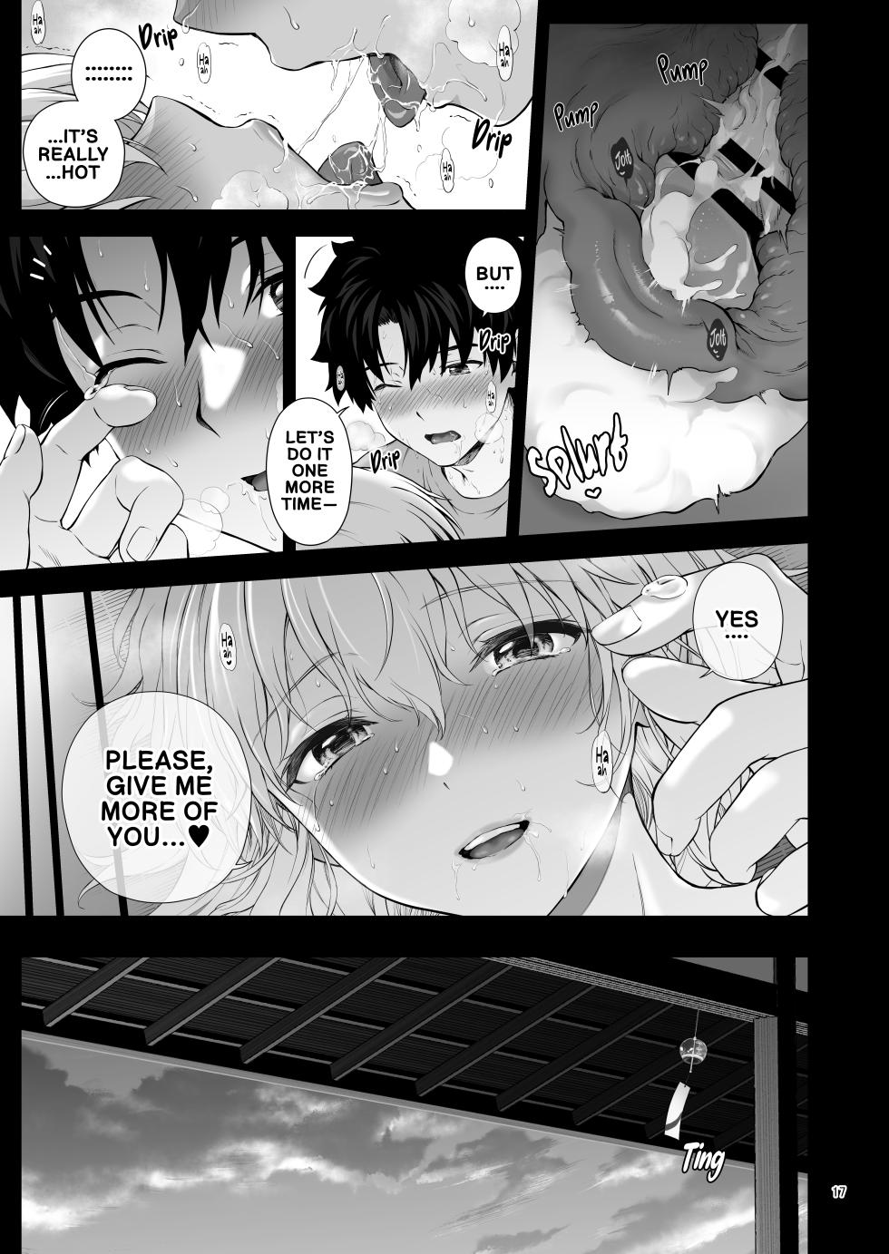 [Chabashira Chainsaw (Chacharan)] On a hot summer day, me and my newlywed wife Jeanne, made love (Fate/Grand Order) [Digital] (English) - Page 18
