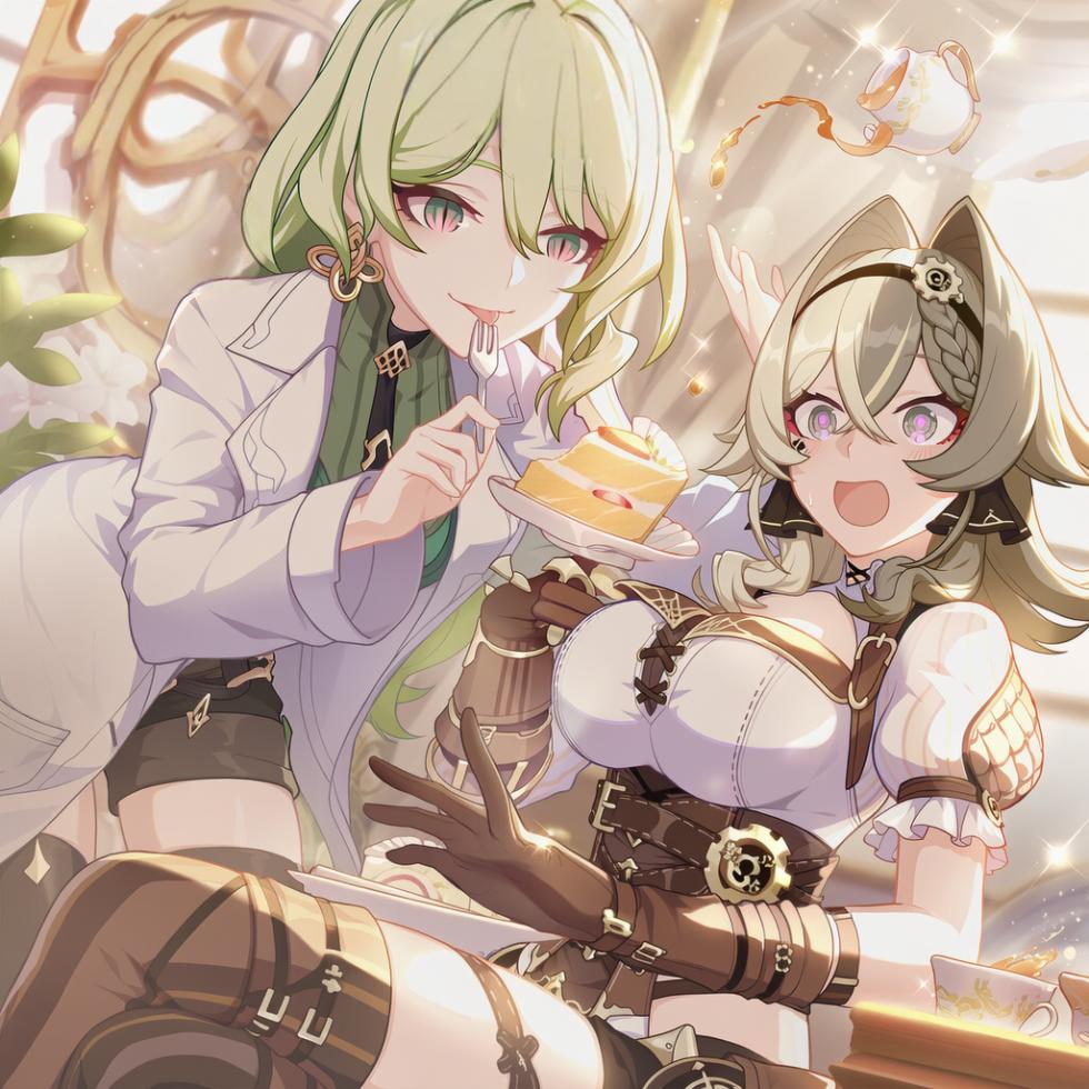 Mobius（梅比乌斯）の復讐（大蛇蛇と「本我」Vill-v（维尔薇）（崩坏三）（Honkai Impact 3rd）[AI Generated] - Page 2