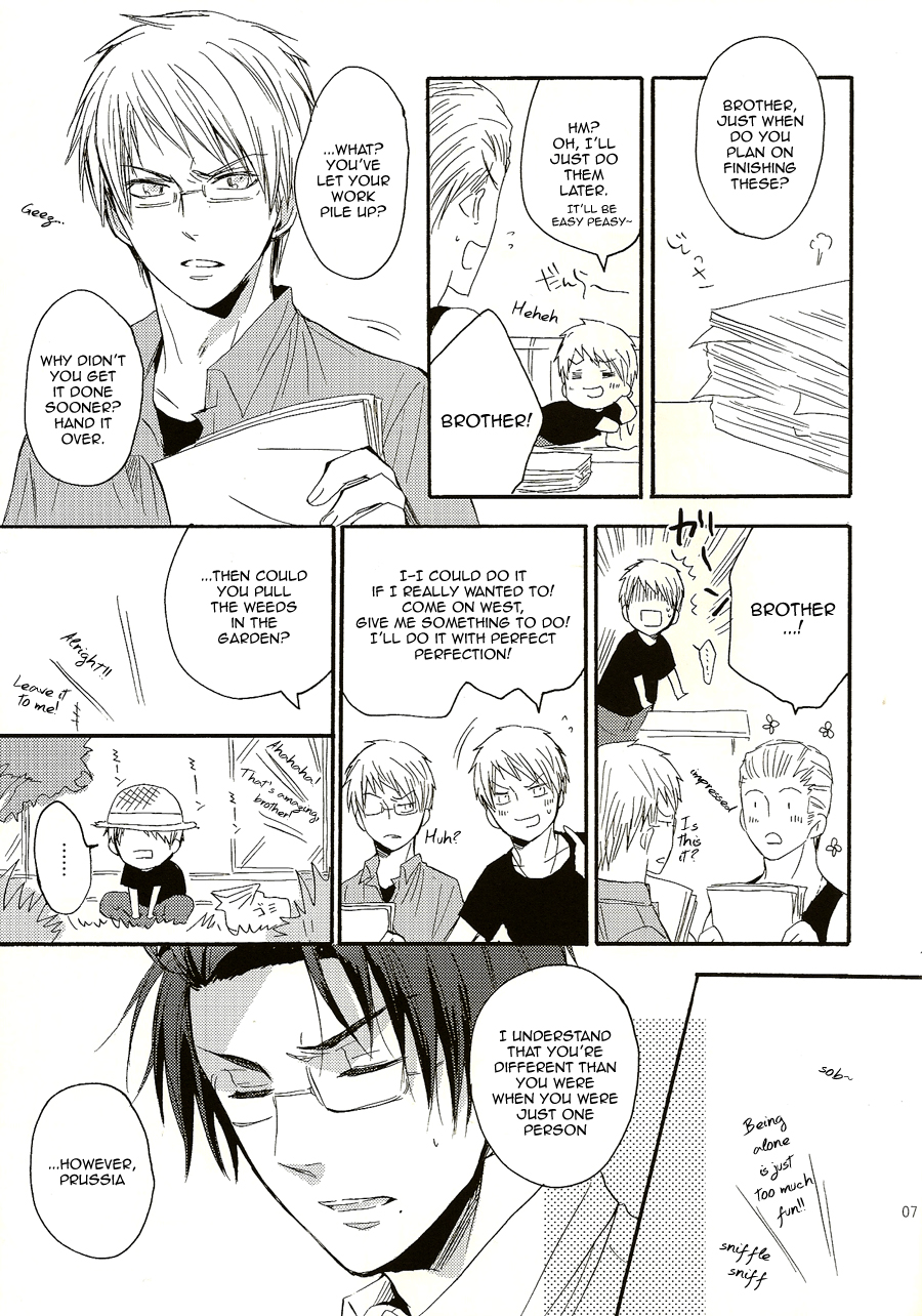 [cocca (Kokka)] BUNRETSU BOUSOU Rhapsodie (Hetalia Axis Powers) [English] - Page 6