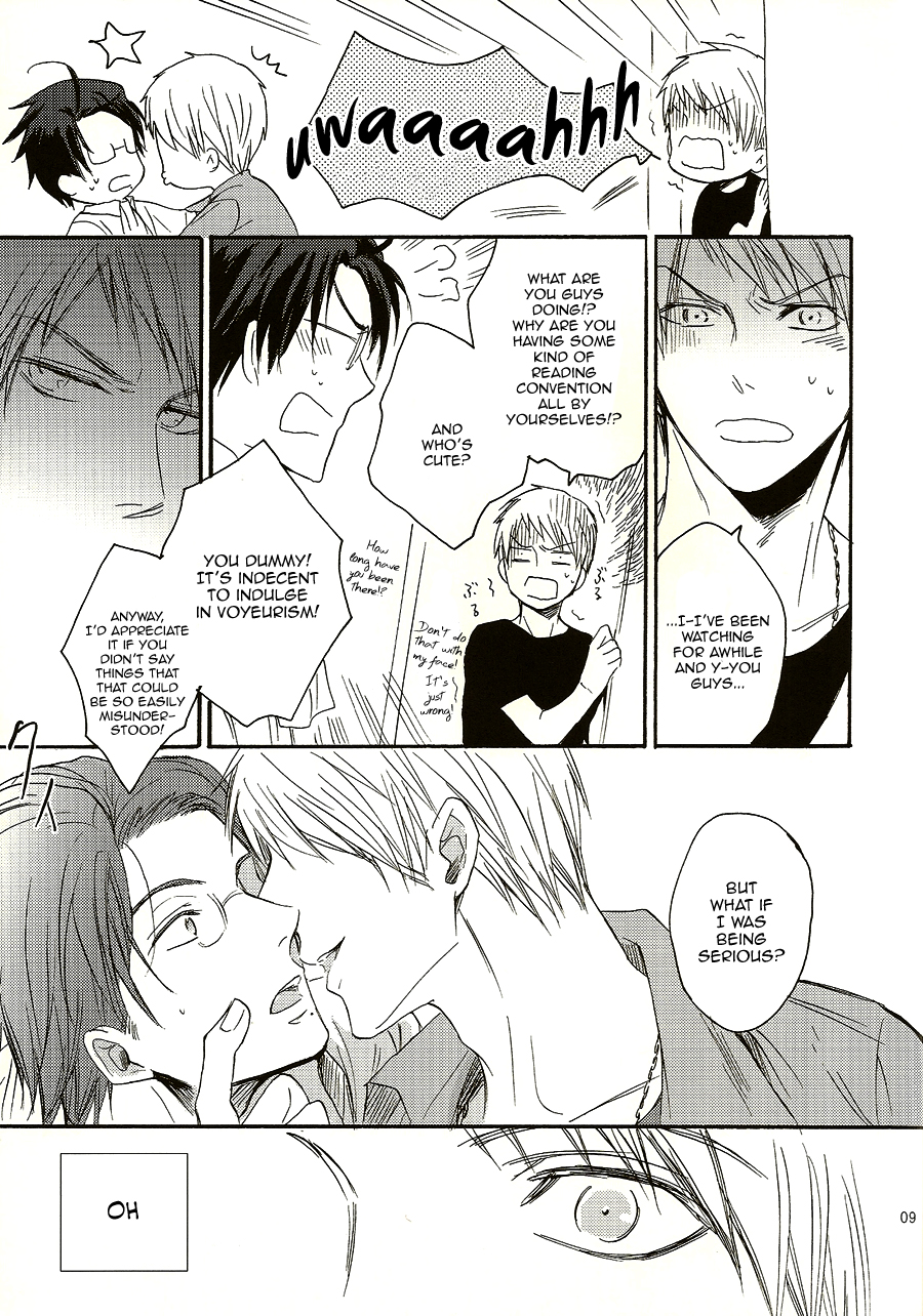 [cocca (Kokka)] BUNRETSU BOUSOU Rhapsodie (Hetalia Axis Powers) [English] - Page 8