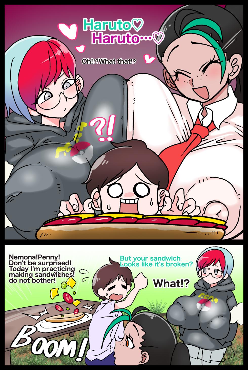 [天聖] ボタンとネモ、ハルトに完全屈服調教SEX♡ (ポケットモンスター スカーレット・バイオレット) [日本語、英語] - Page 10