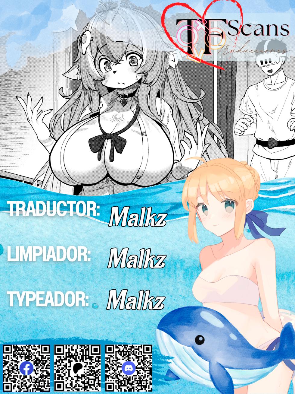 [Saikutsu Kichi (Kagarimachi Ame)] VRChat de Mesukemo ni Tensei?! Zecchou Motomete! Douka Omanko Ikasetekudasai! [Spanish] [TF Scans] [Digital] - Page 31