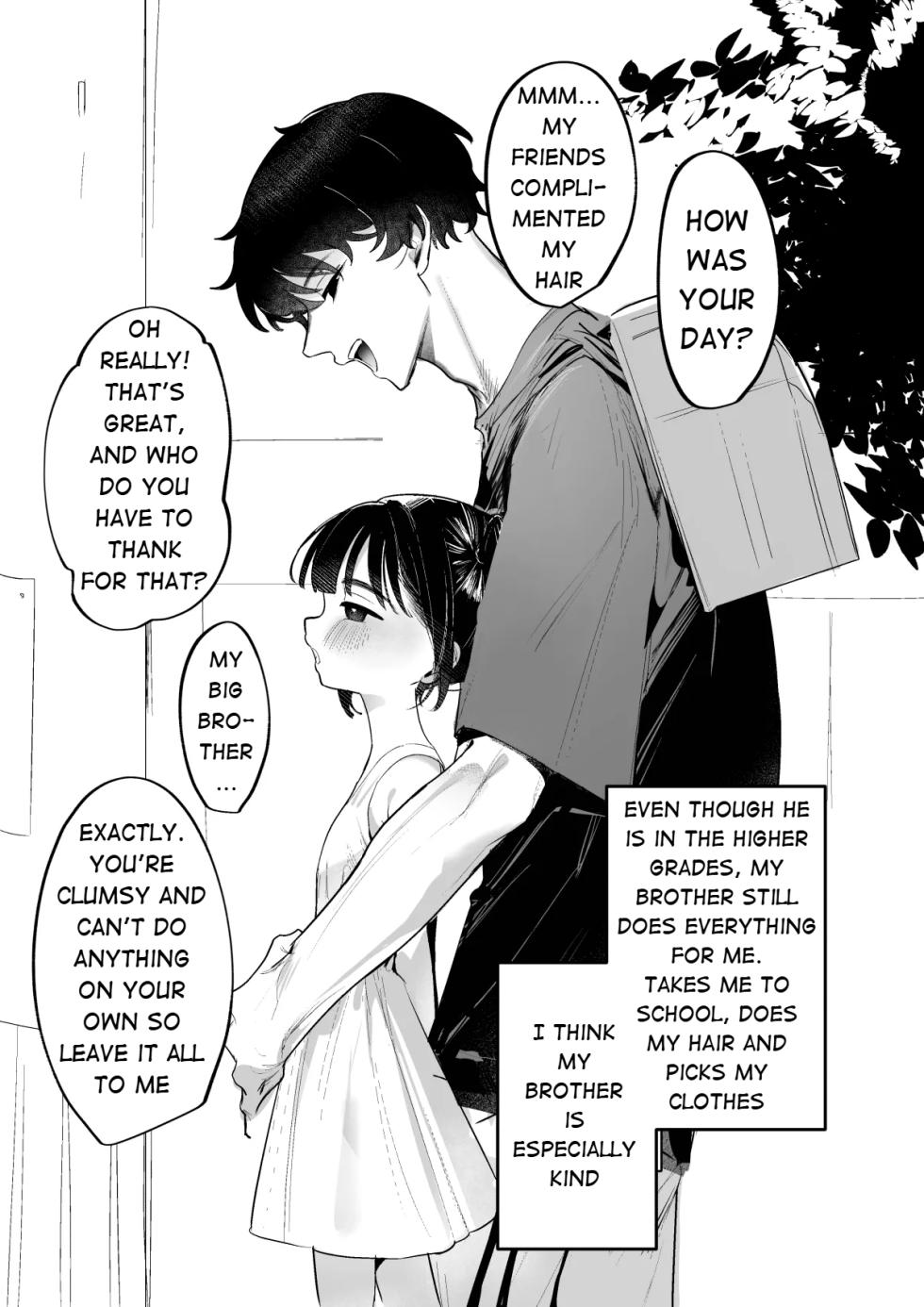 [Piwawa] Yasashii Onii-chan | A kind big brother [English] - Page 2