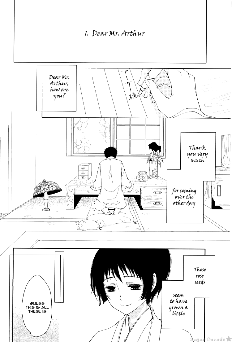 [Claudia (Takano Yumi)] Haikei, Ogenki Desuka (Hetalia Axis Powers) [English] - Page 3