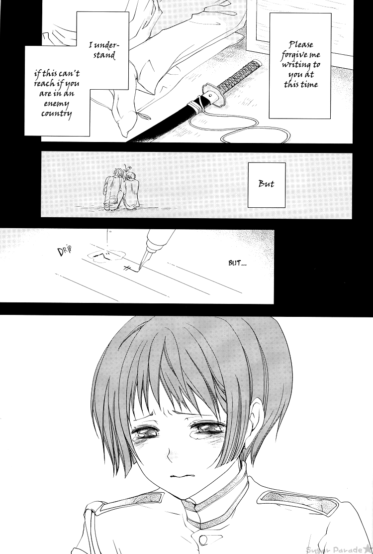 [Claudia (Takano Yumi)] Haikei, Ogenki Desuka (Hetalia Axis Powers) [English] - Page 24