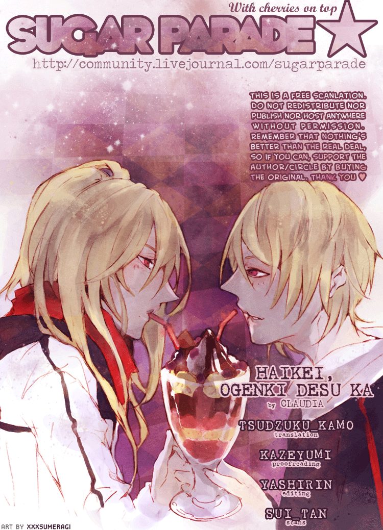 [Claudia (Takano Yumi)] Haikei, Ogenki Desuka (Hetalia Axis Powers) [English] - Page 35