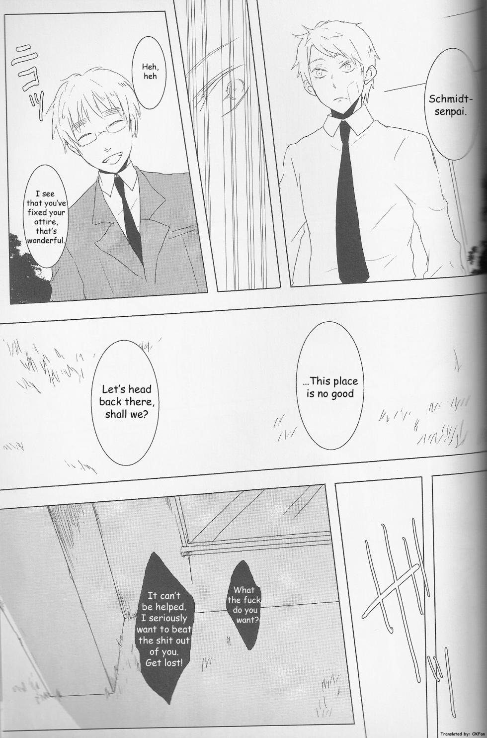[albino (Chino)] Birdcage Zenpen (Hetalia Axis Powers) [English] - Page 20