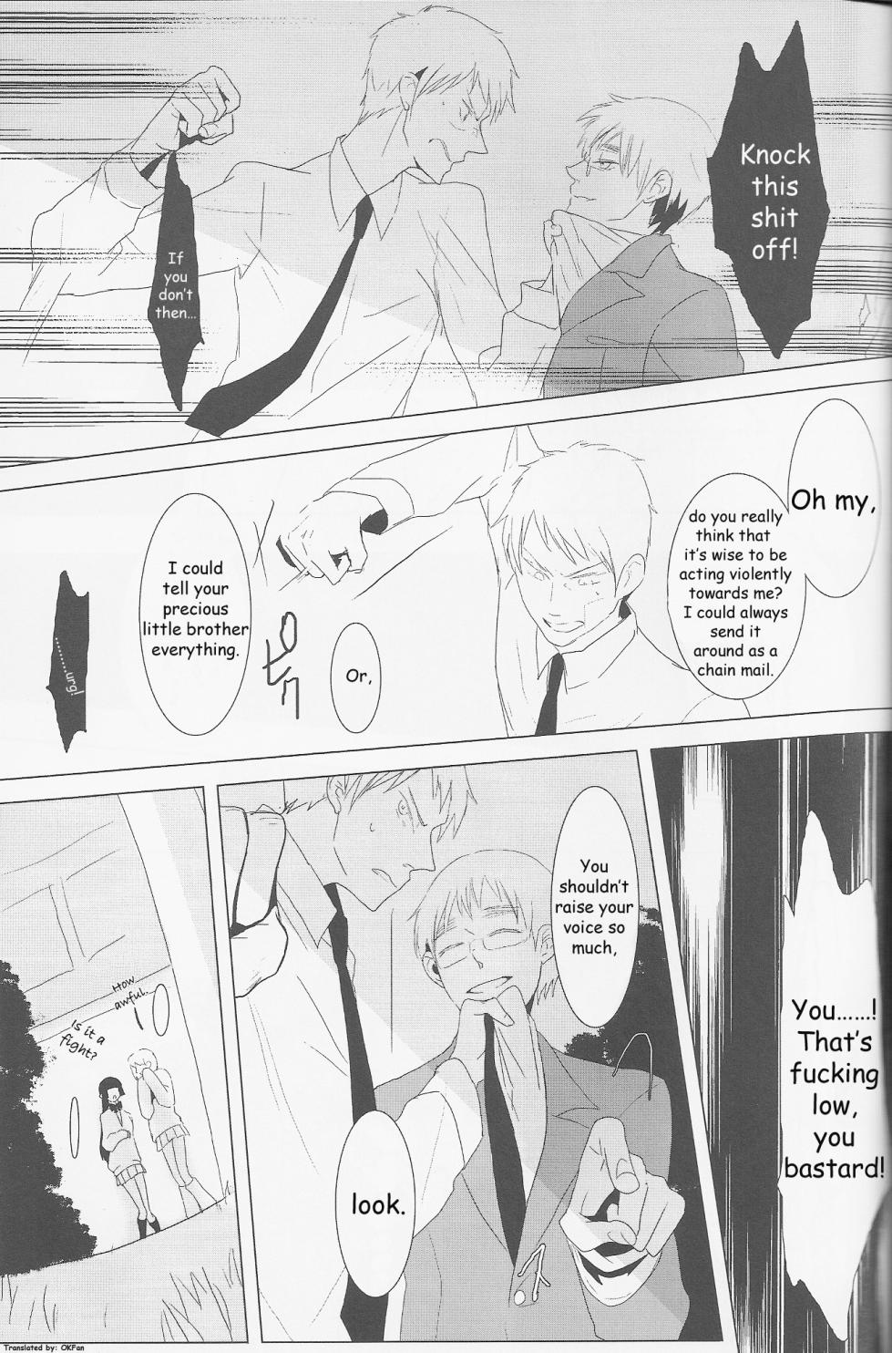 [albino (Chino)] Birdcage Zenpen (Hetalia Axis Powers) [English] - Page 22
