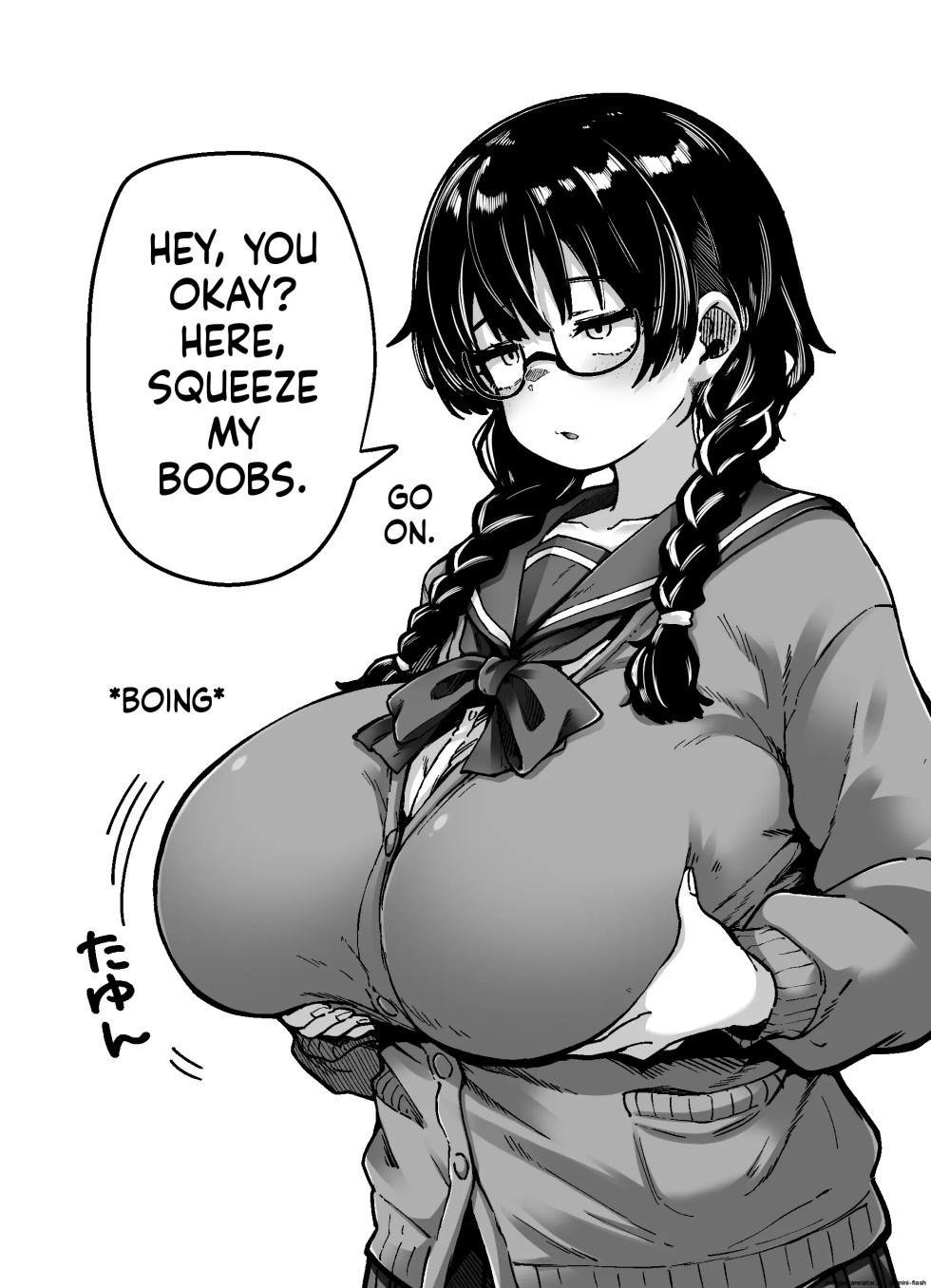 目つきも口も悪いけどちゃんとお願いしたら大体なんでもしてくれるドえろい眼鏡っ娘のドメガ - Page 2