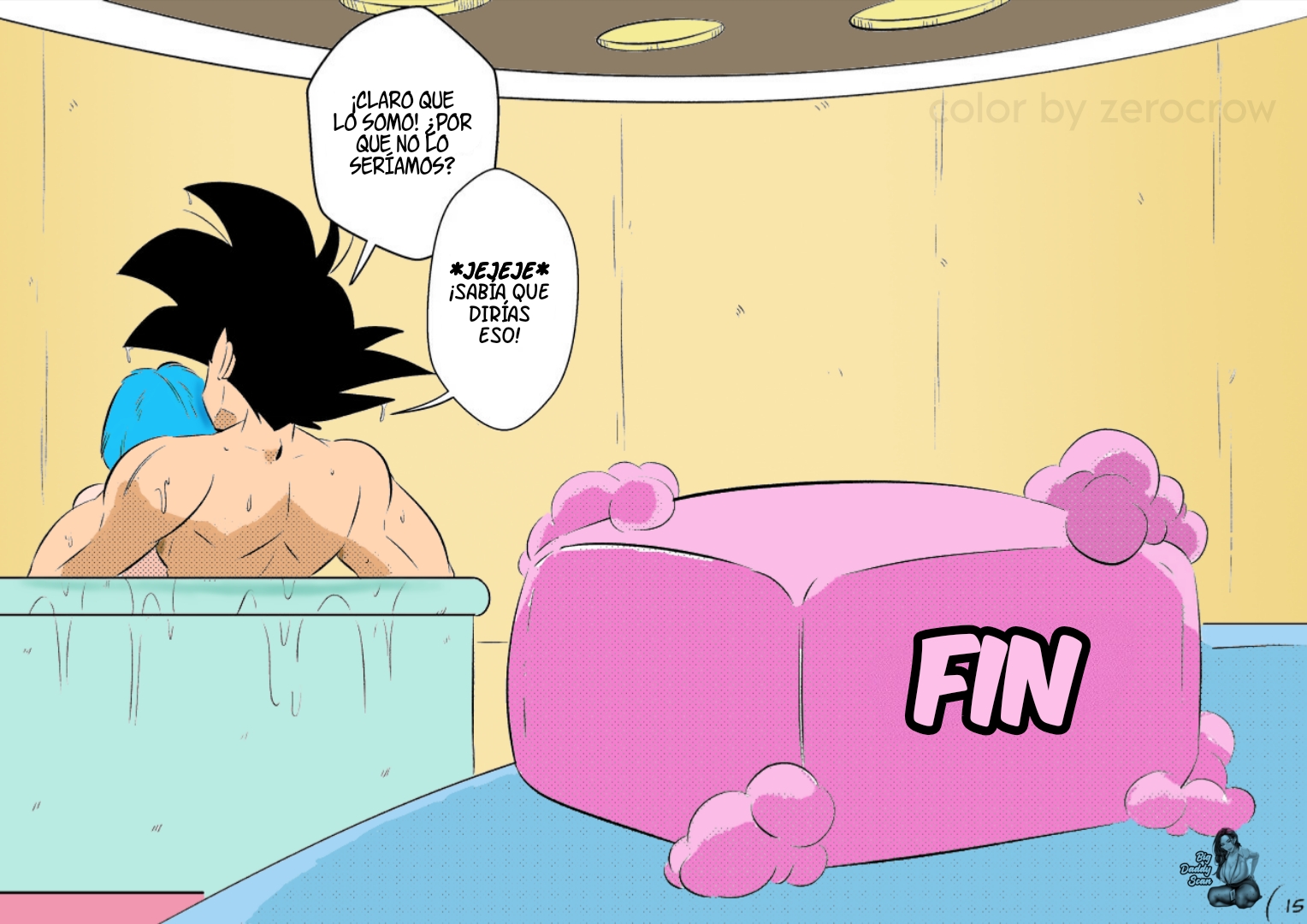 [Funsexydb] Amigos Con Beneficios (De Baño) (Dragon Ball  Super, Dragon Ball Z) [Spanish] [BigDaddy Scan] - Page 15