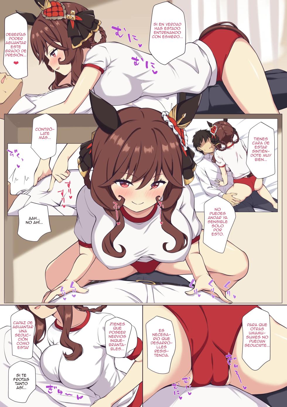 [Feeri] Gentil no Sex Training | El entrenamiento sexual de Gentil (Uma Musume Pretty Derby) [Spanish] [Decensored] - Page 2