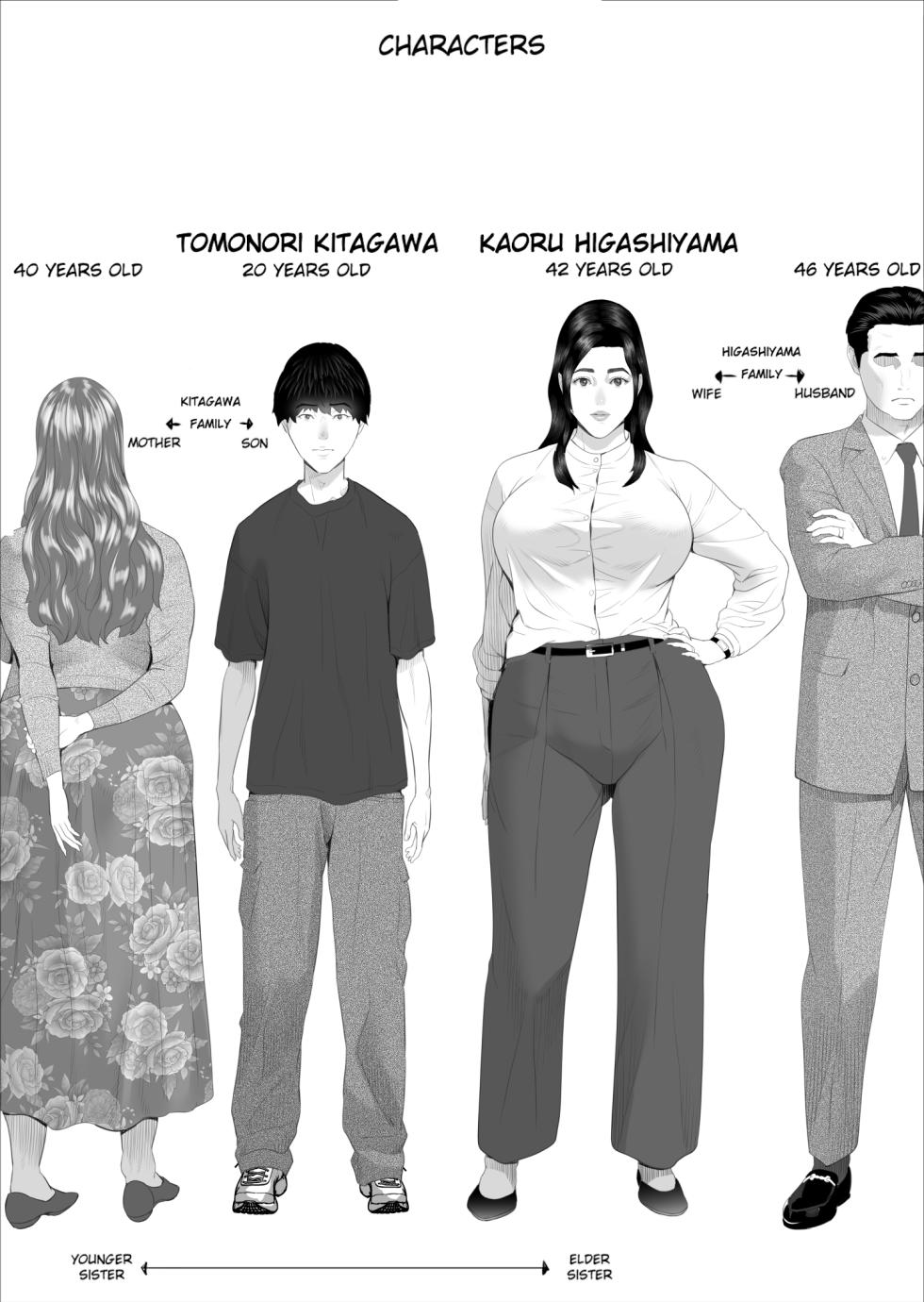 [Hy-dou (Hyji)] Kinjo Yuuwaku Shiro Soubi Oba-san no Himeta,,, 4 - Honshou Hen | Neighborhood Seduction White Rose - The Aunt's Secret 4 - True Nature Arc [English] - Page 2
