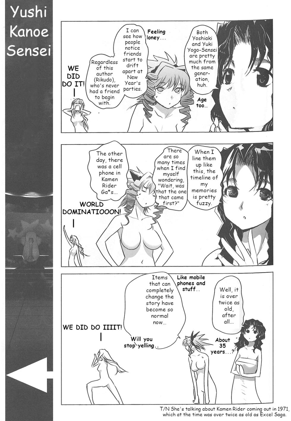 Excel Saga finale commemorative book ENG - Page 24