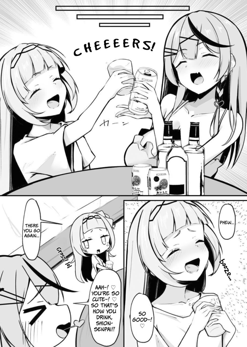 [Rarirurerowawon (Rururoriri)] Oshite Osotte Osowarete | I Did My Fave, Then She Did Me! (Murasaki Shion, Sakamata Chloe) [English] [The People With No Name] [Digital] - Page 6