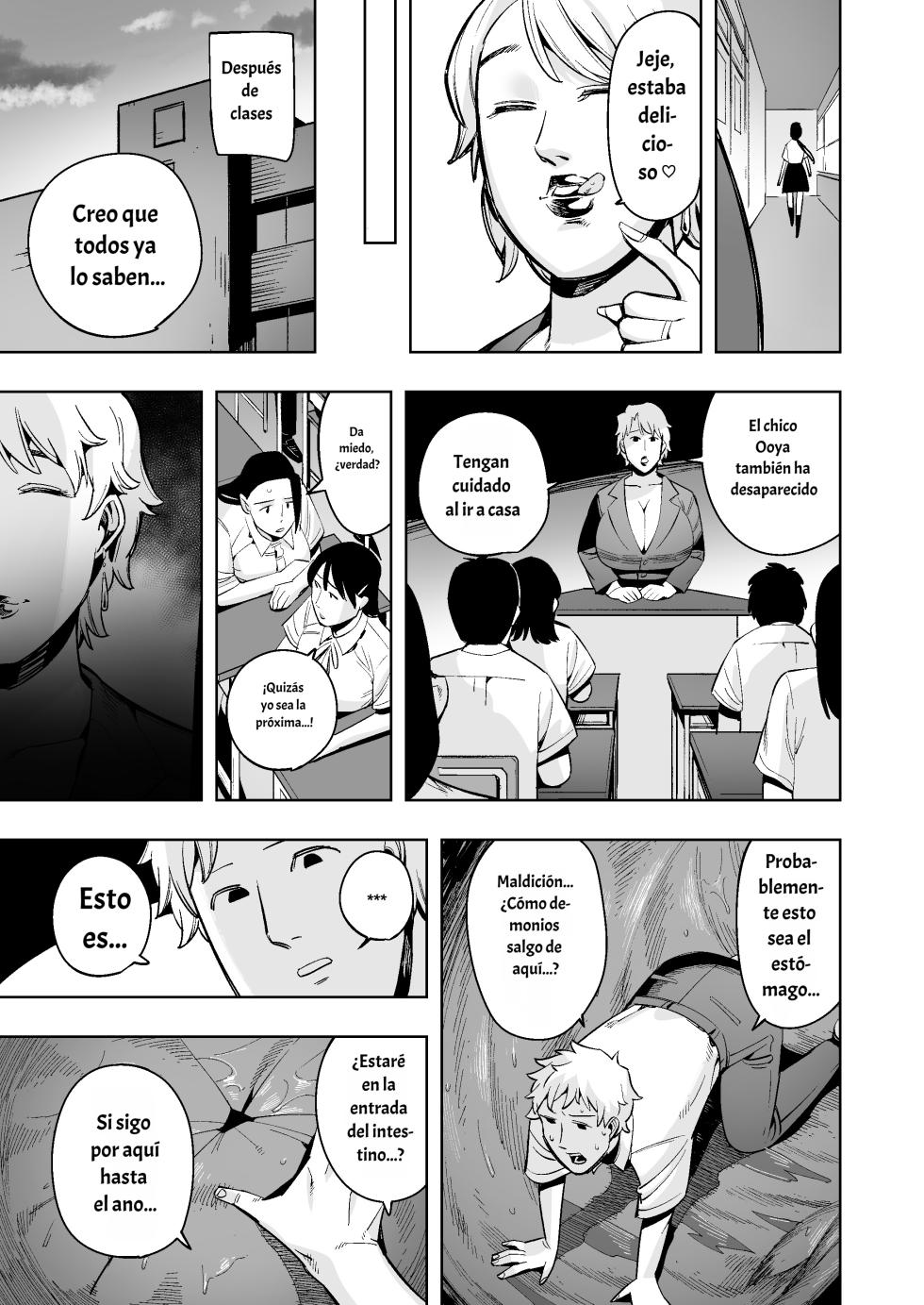 [Cupiko] Vore Me!~ Bad students are shrunk and swallowed whole! A huge turd is your grave! spanish - Page 6