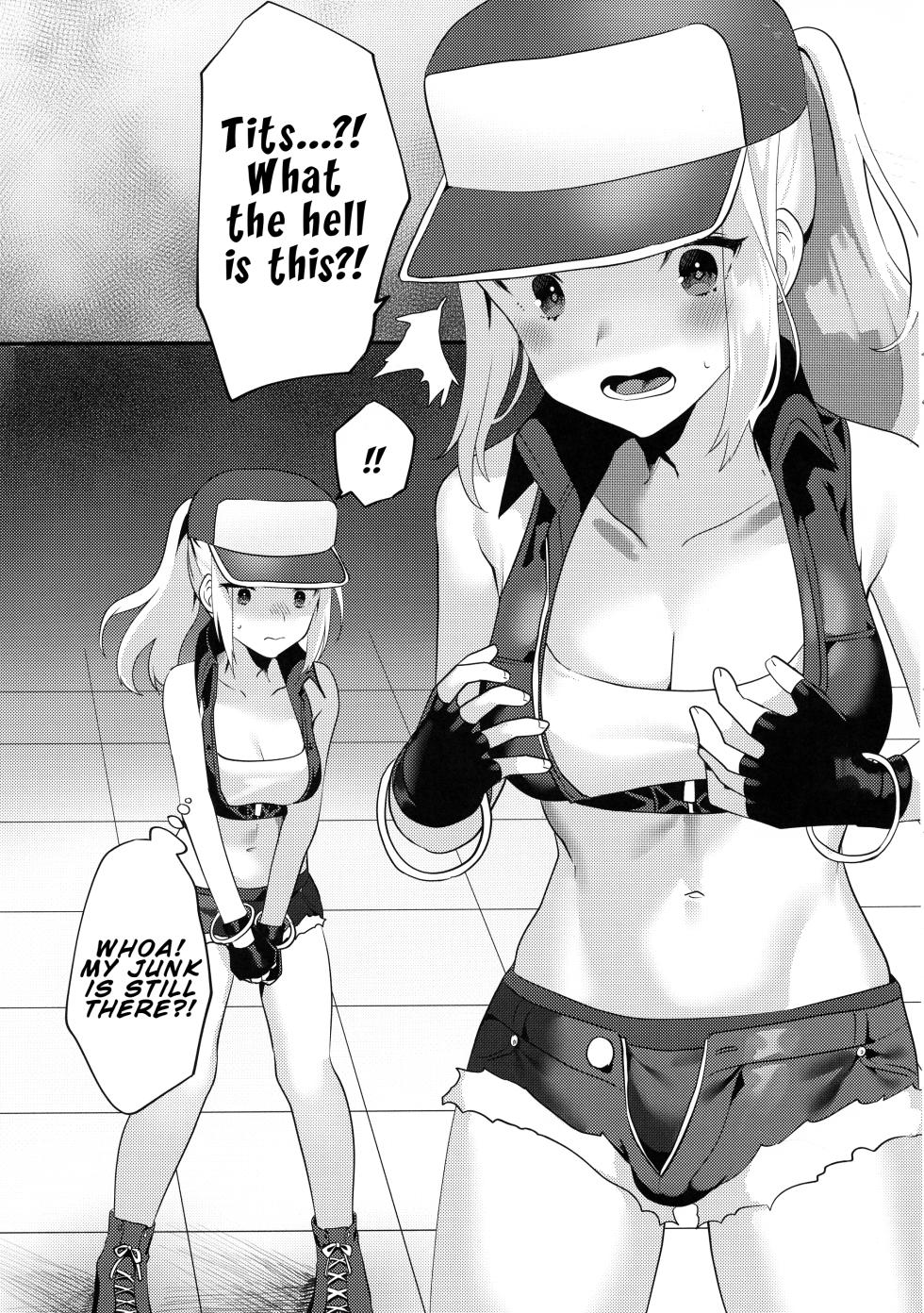 (Futaket 14.5) [Ichigoen (Sorano Suzume)] Shemale Terry Ryoujoku | Shemale Terry Violation (King of Fighters) [English] [LKK•Scans] - Page 5