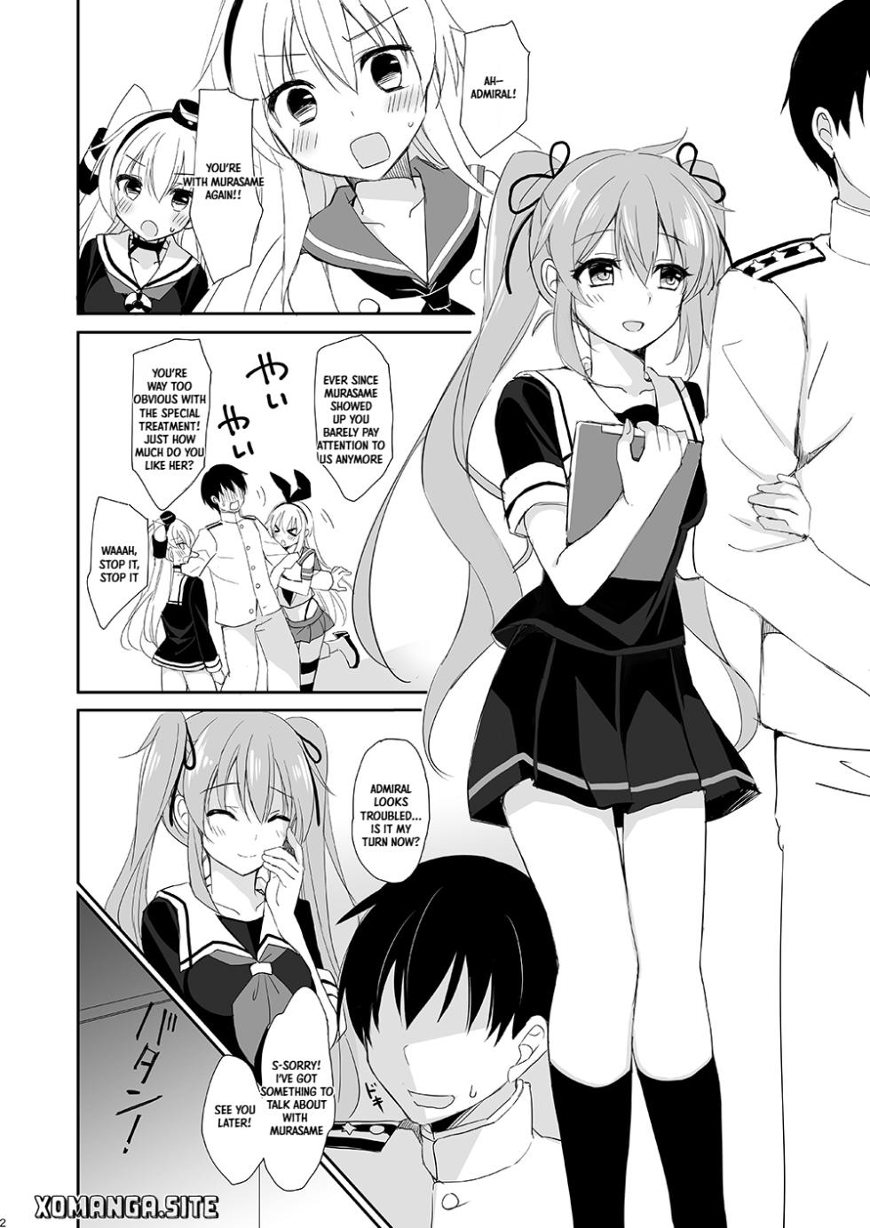 [PigPanPan (Ikura Nagisa)] Murasame no Iu Toori (Kantai Collection -KanColle-) [English] [XO Manga] [Digital] - Page 2