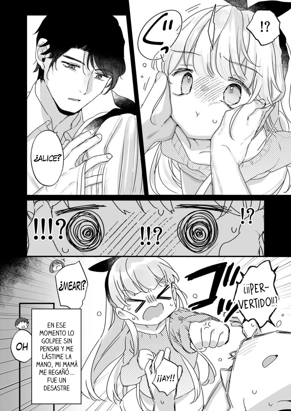 [Tenkirin (Kanroame)] Sonna Ai nara Iranai ~Arisu nanka Janai noni Tonari no Onii-san ga Arisu tte Yondekite nanka Kowai~ | No necesito ese tipo de amor ~El pervertido de al lado me llama Alice y eso me asusta~ [Spanish] [Traducciones necesarias] [Digital] - Page 5