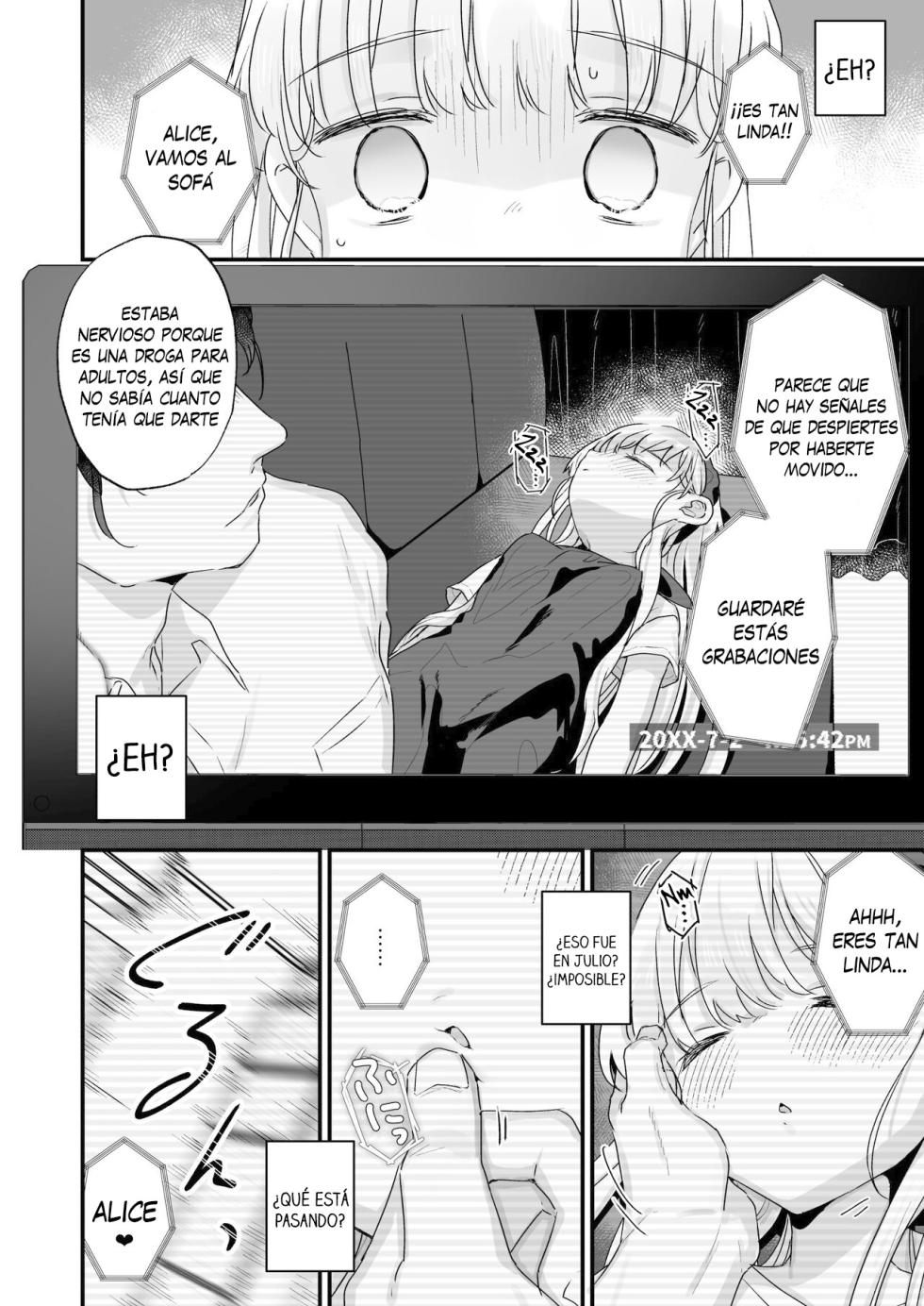 [Tenkirin (Kanroame)] Sonna Ai nara Iranai ~Arisu nanka Janai noni Tonari no Onii-san ga Arisu tte Yondekite nanka Kowai~ | No necesito ese tipo de amor ~El pervertido de al lado me llama Alice y eso me asusta~ [Spanish] [Traducciones necesarias] [Digital] - Page 19