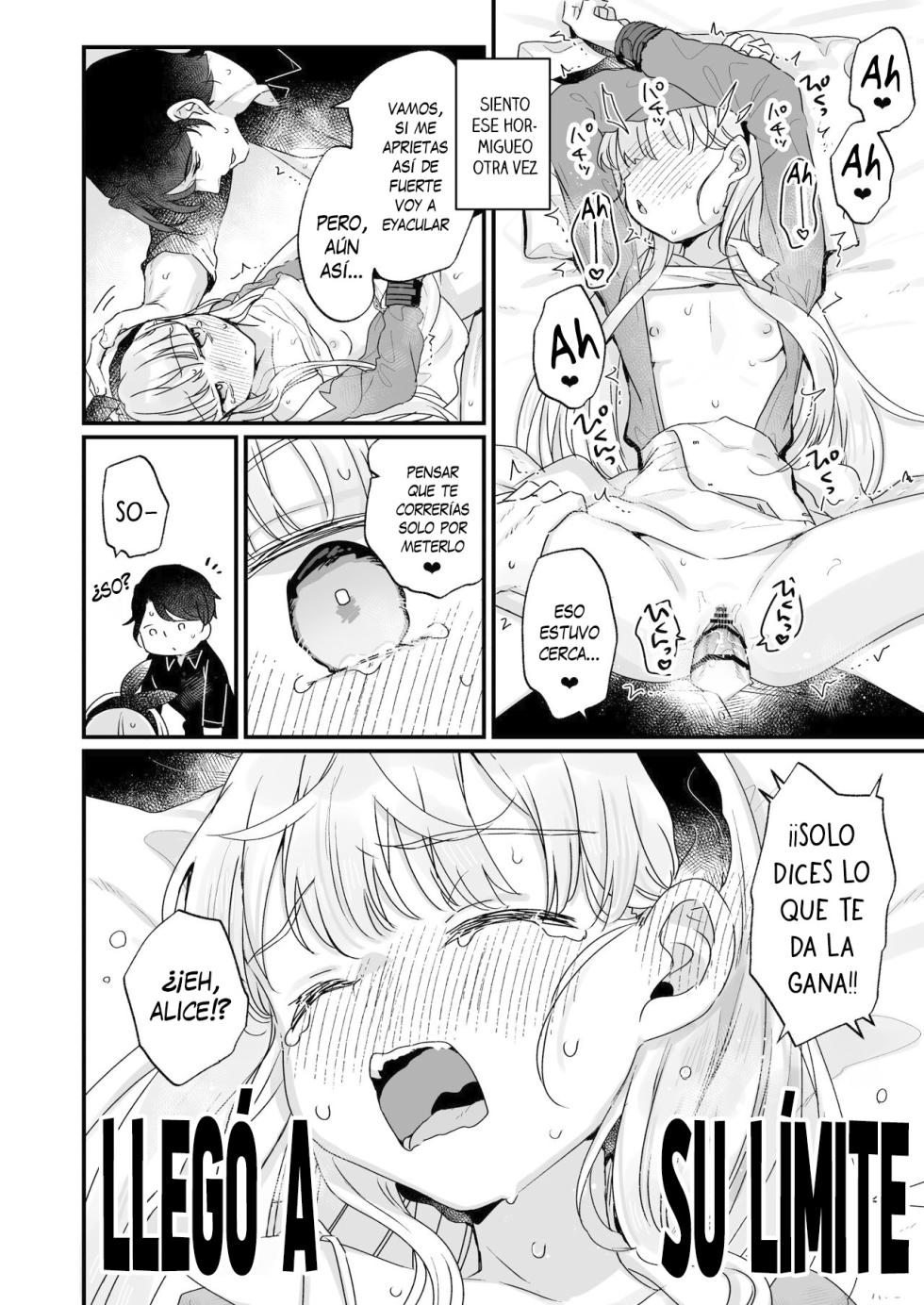 [Tenkirin (Kanroame)] Sonna Ai nara Iranai ~Arisu nanka Janai noni Tonari no Onii-san ga Arisu tte Yondekite nanka Kowai~ | No necesito ese tipo de amor ~El pervertido de al lado me llama Alice y eso me asusta~ [Spanish] [Traducciones necesarias] [Digital] - Page 31