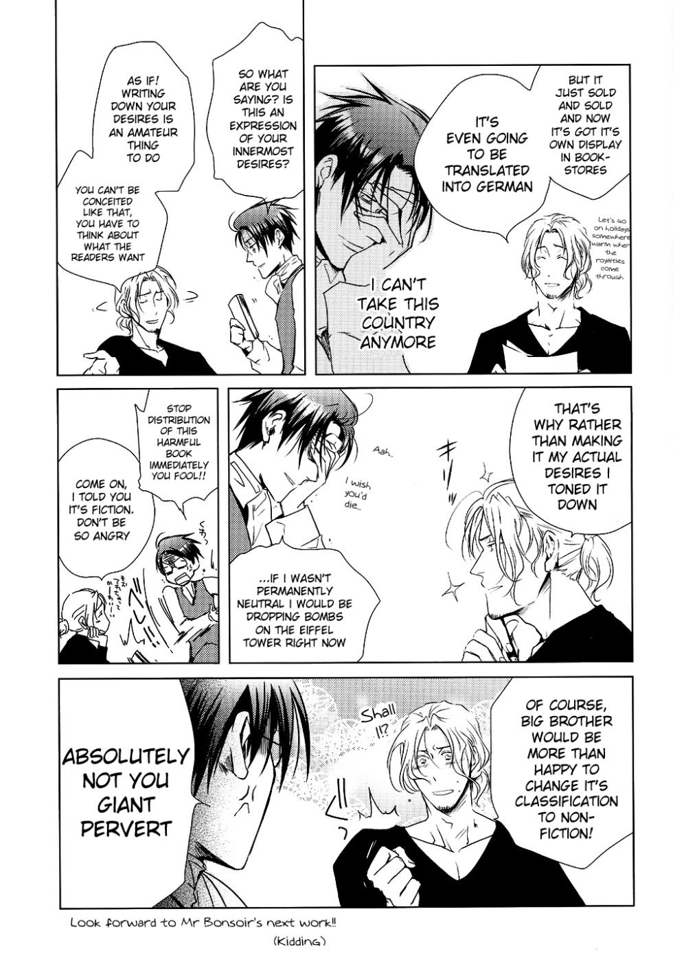 [CROUKA (SAKAKI Root)] So ein Hundeleben (Hetalia Axis Powers) [English] - Page 32
