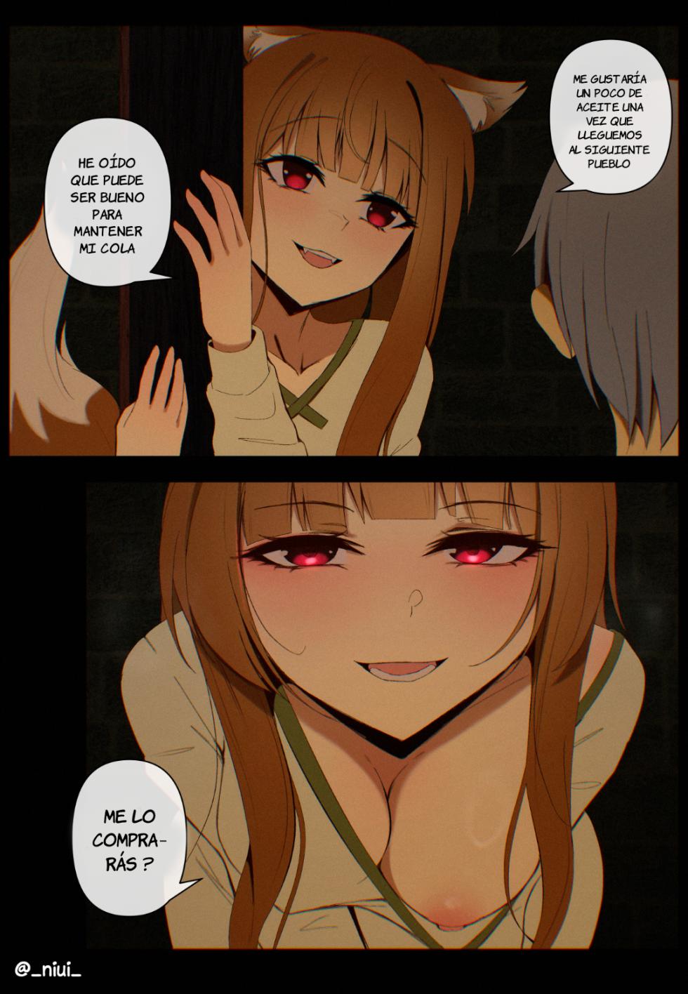 [Niui] Holo x Lawrance (Spice and Wolf) [Spanish] [JFairy Traslate] - Page 1