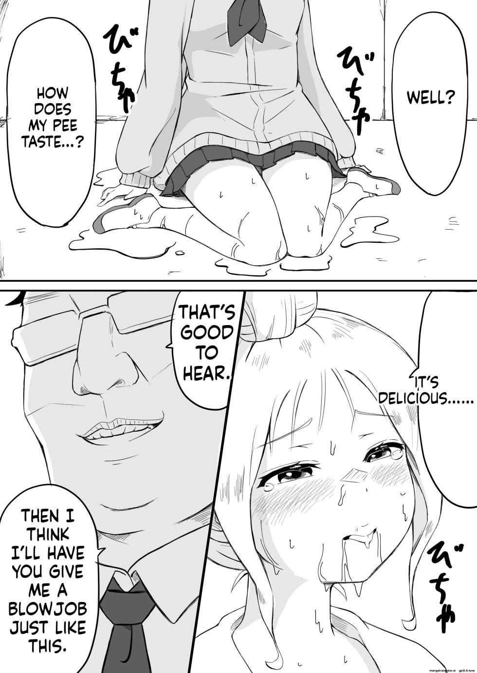 [Nekomimi Sankaku] Ayatsuri ro Shutsu 2 ~Gakuen Shihai Hen~ #1 Kimohage Tannin to Yua-chan no Ayatsuri Love Love Sex Chu [English] - Page 10
