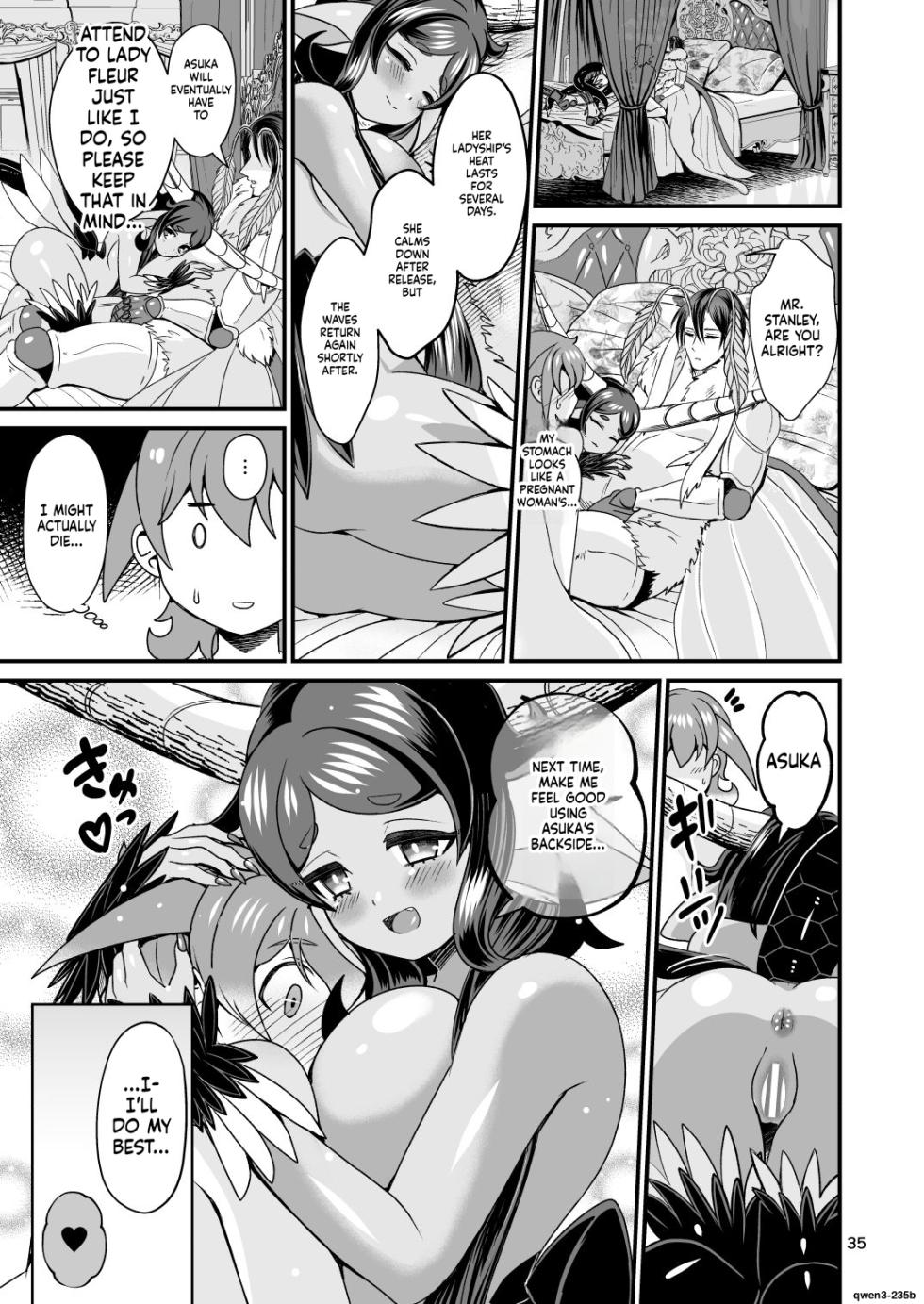 [Letitia no Ohirune (Chifuyu)] Mazoku Hime Fleur no Hatsujouki [English] [SCANMTL] [Digital] - Page 34