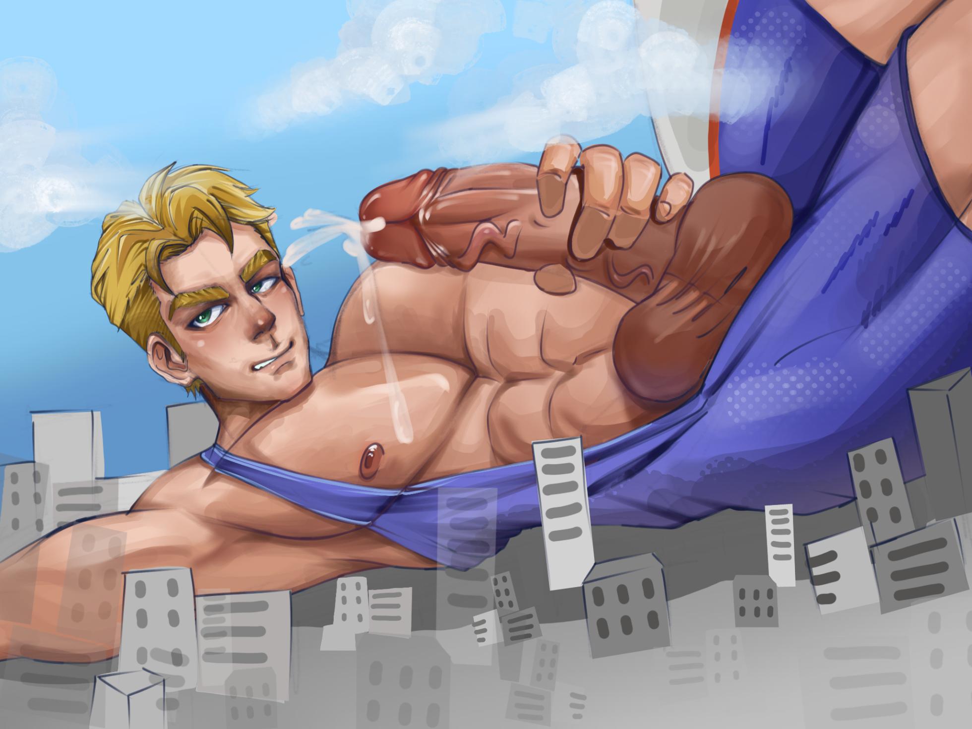 giant captain america[Artist: MM牙] - Page 1